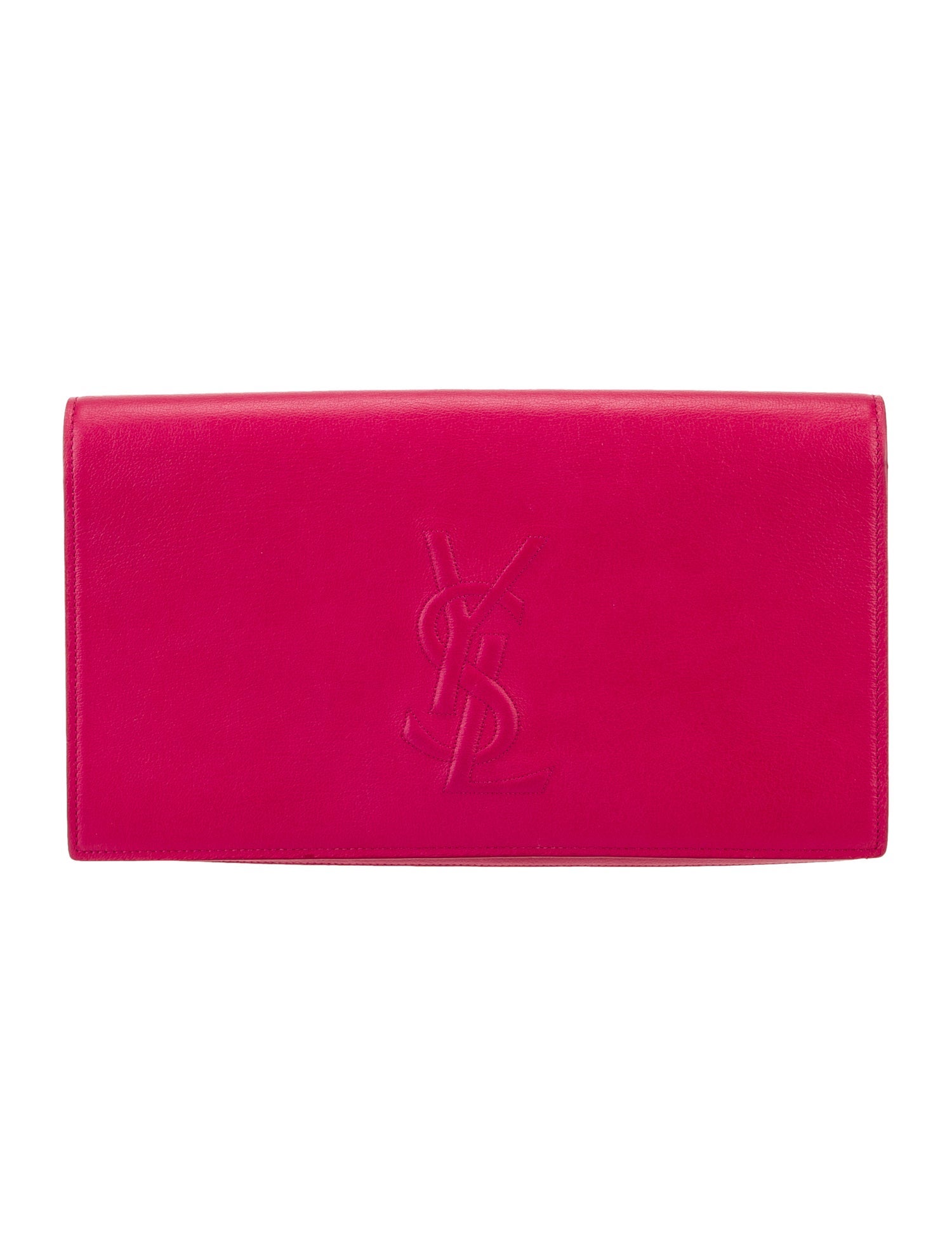 Yves Saint Laurent Leather Clutch