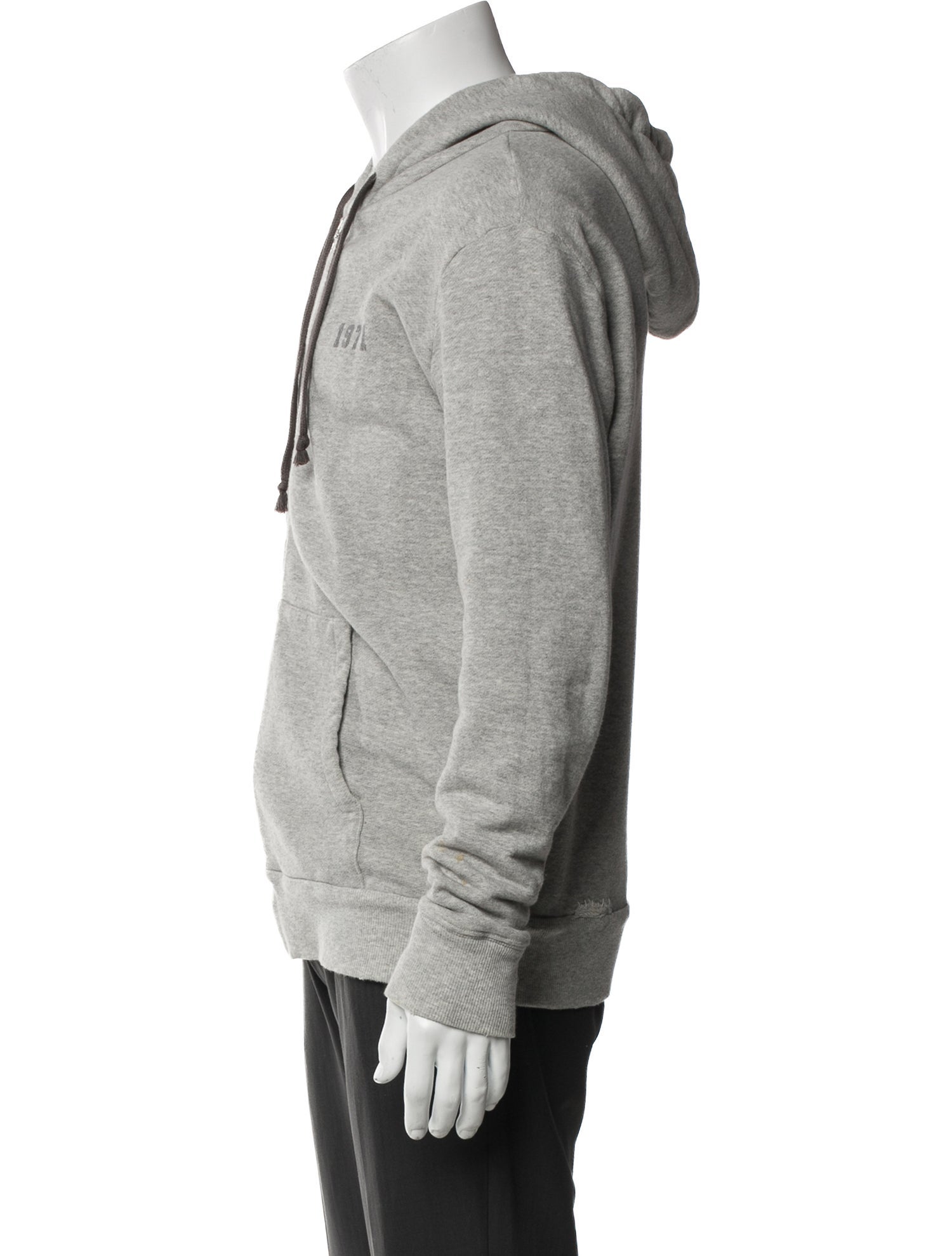 Saint Laurent 2017 V-Neck Hoodie