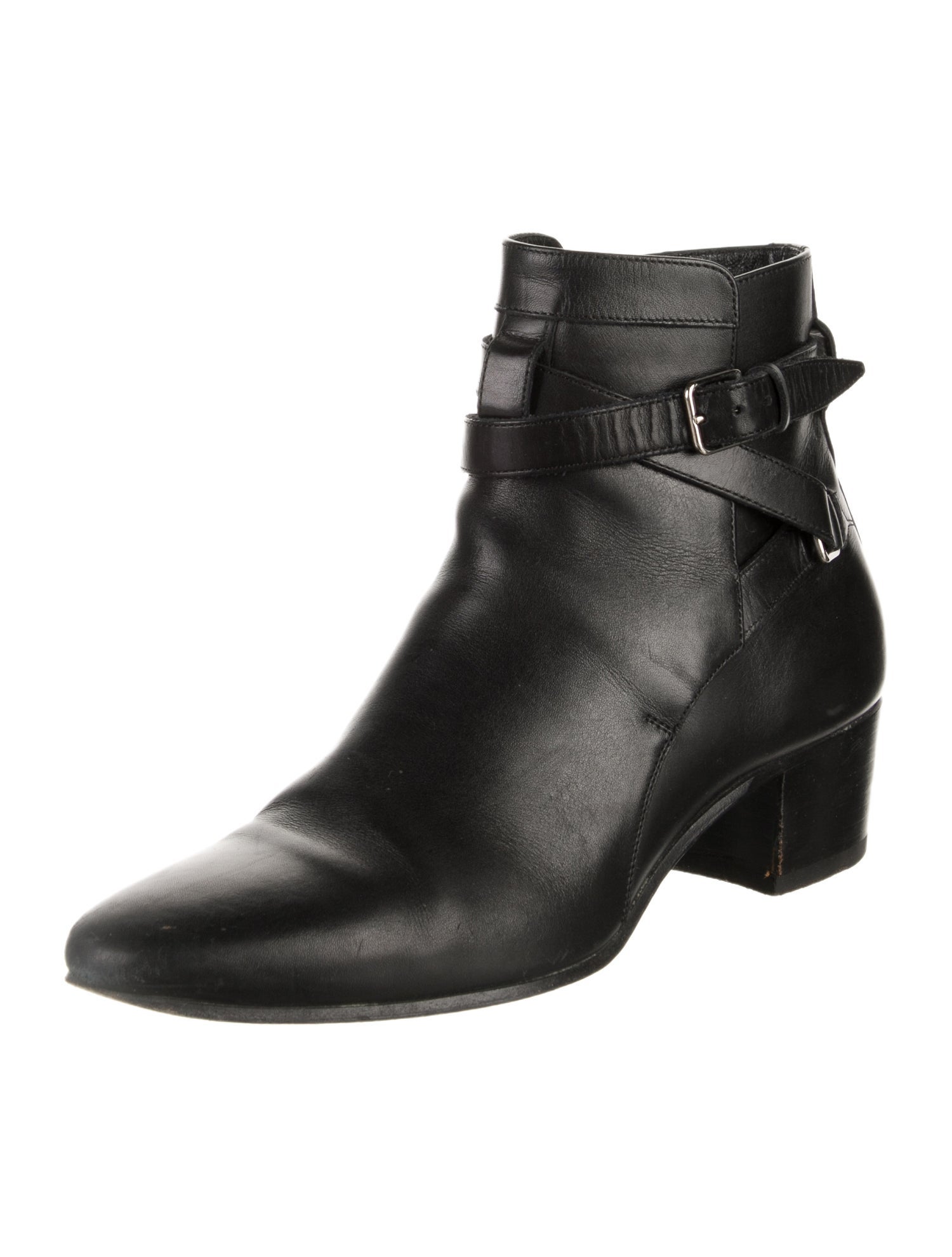 Saint Laurent Leather Boots