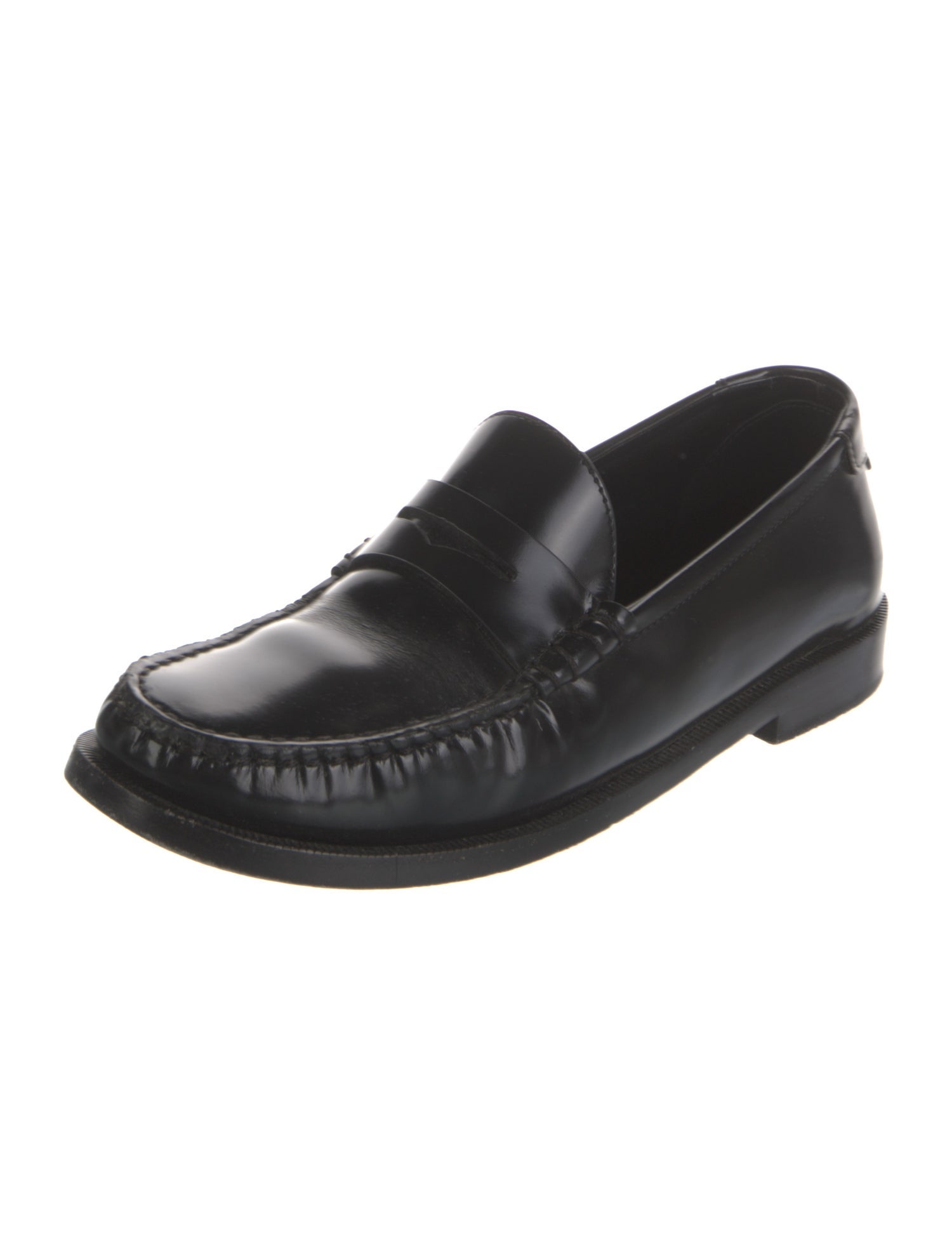 Saint Laurent Patent Leather Loafers