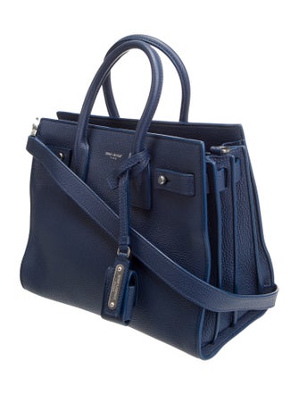 Saint Laurent Leather Sac De Jour