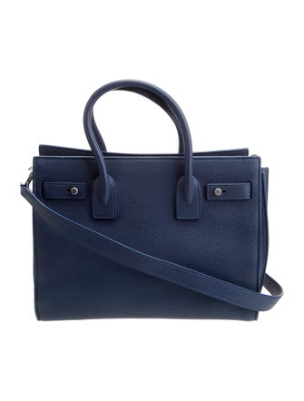 Saint Laurent Leather Sac De Jour