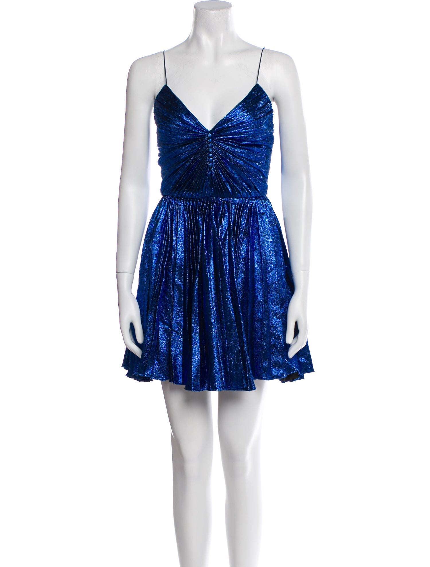 Saint Laurent Silk Mini Dress