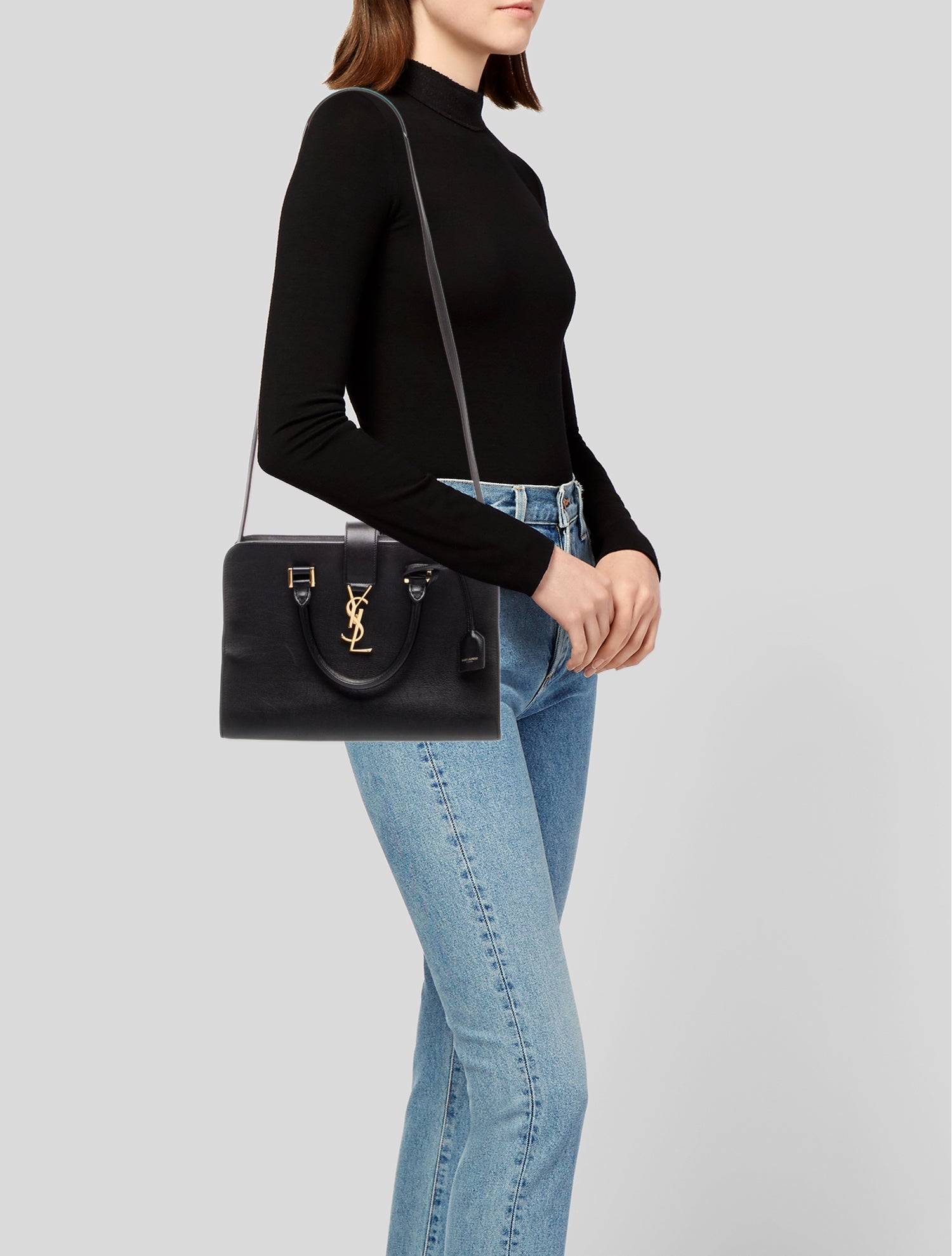 Saint Laurent Leather Shoulder Bag