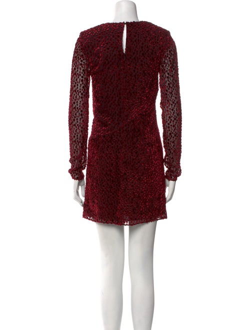 Saint Laurent Printed Mini Dress