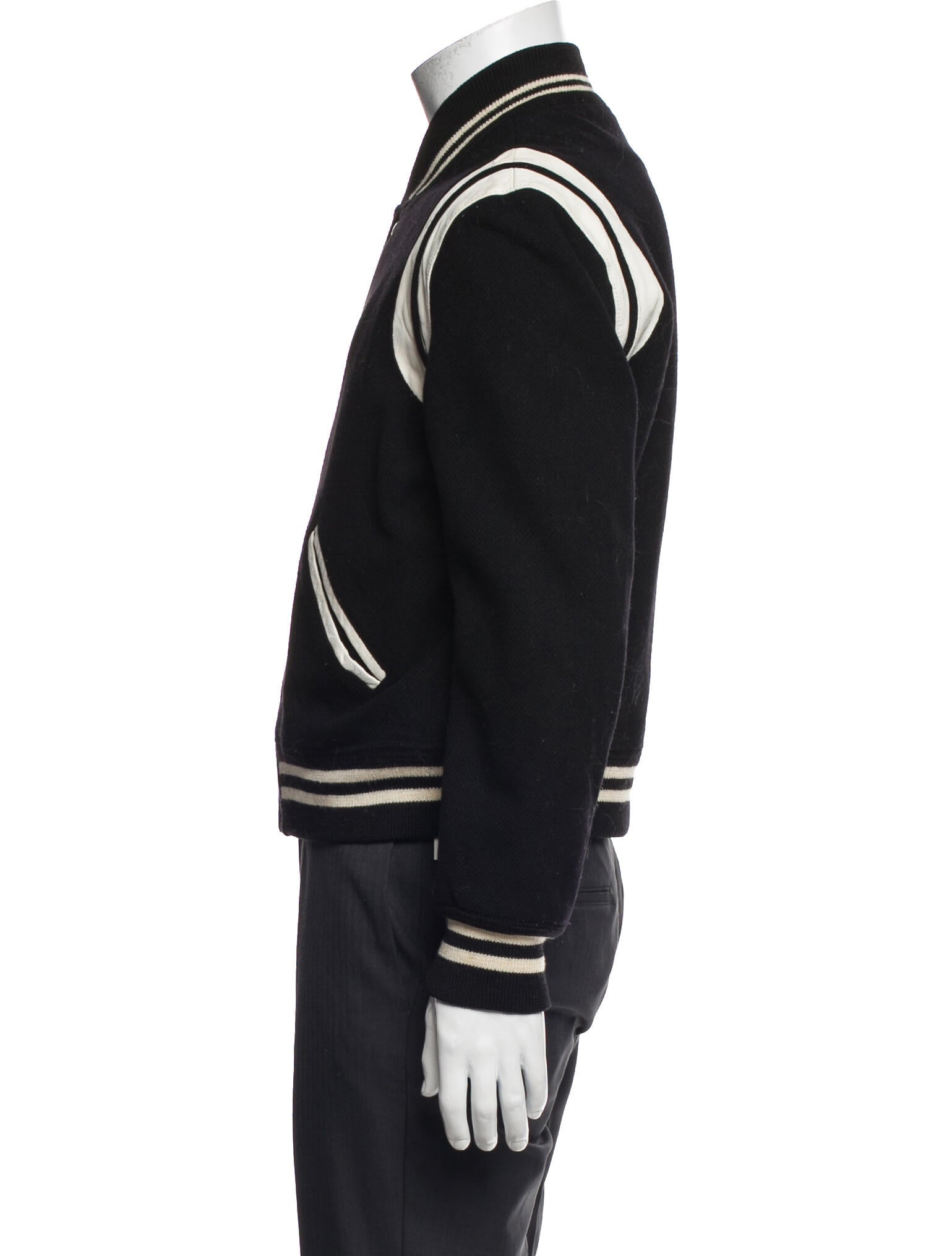 Saint Laurent 2015 Teddy Varsity Jacket