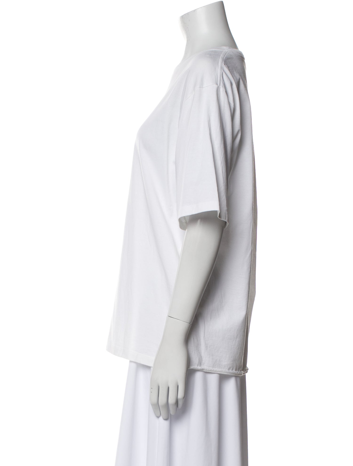 Saint Laurent Graphic Print Crew Neck T-Shirt