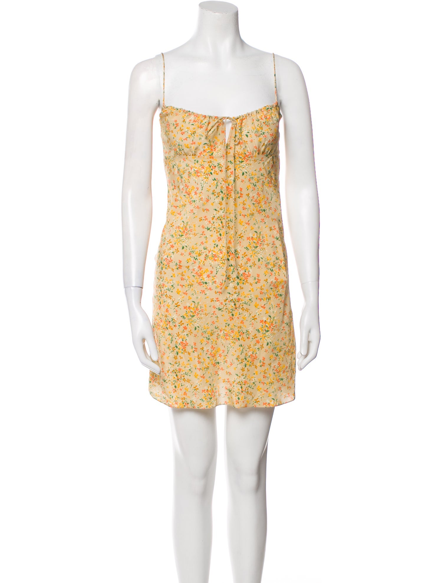 Saint Laurent Silk Mini Dress