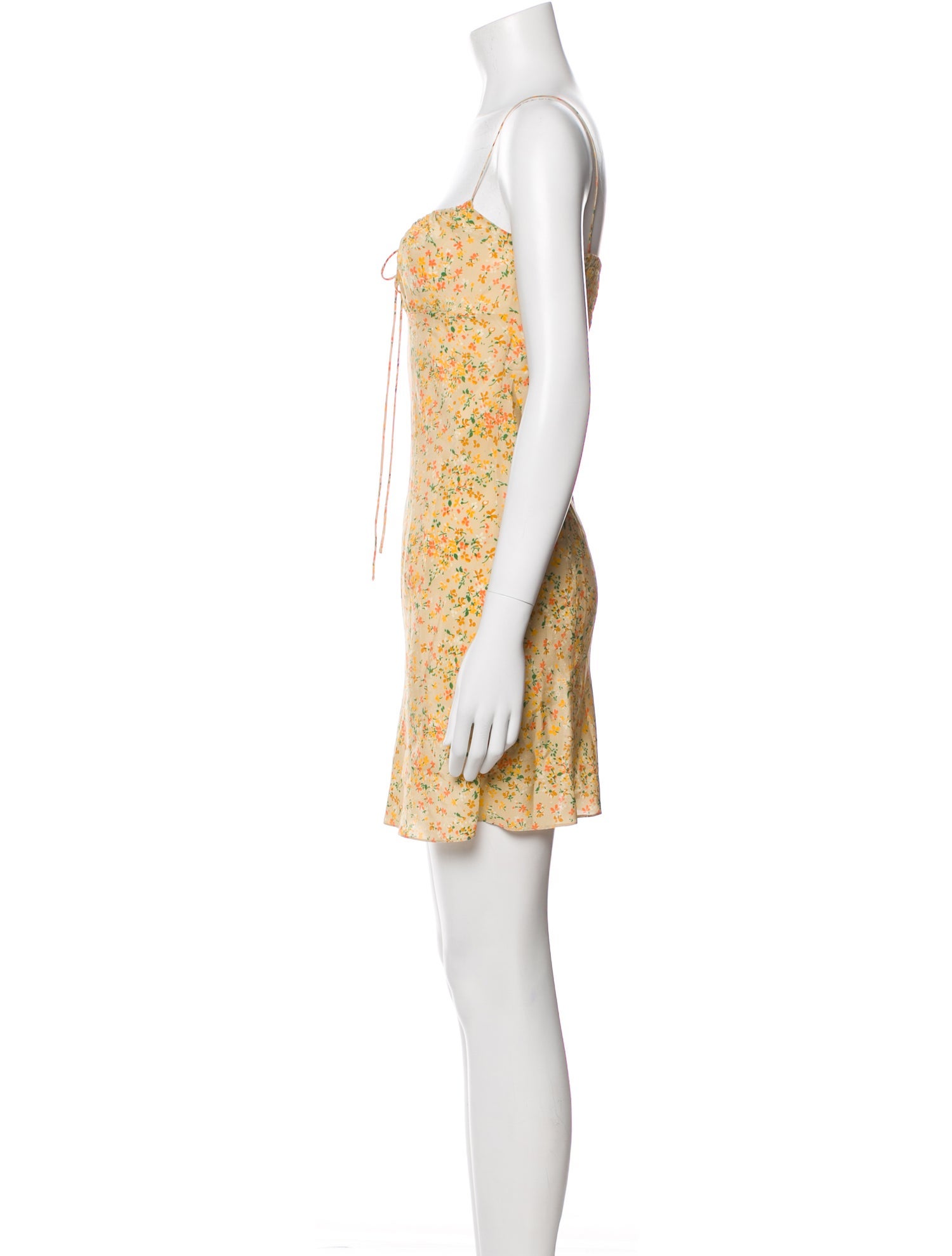 Saint Laurent Silk Mini Dress