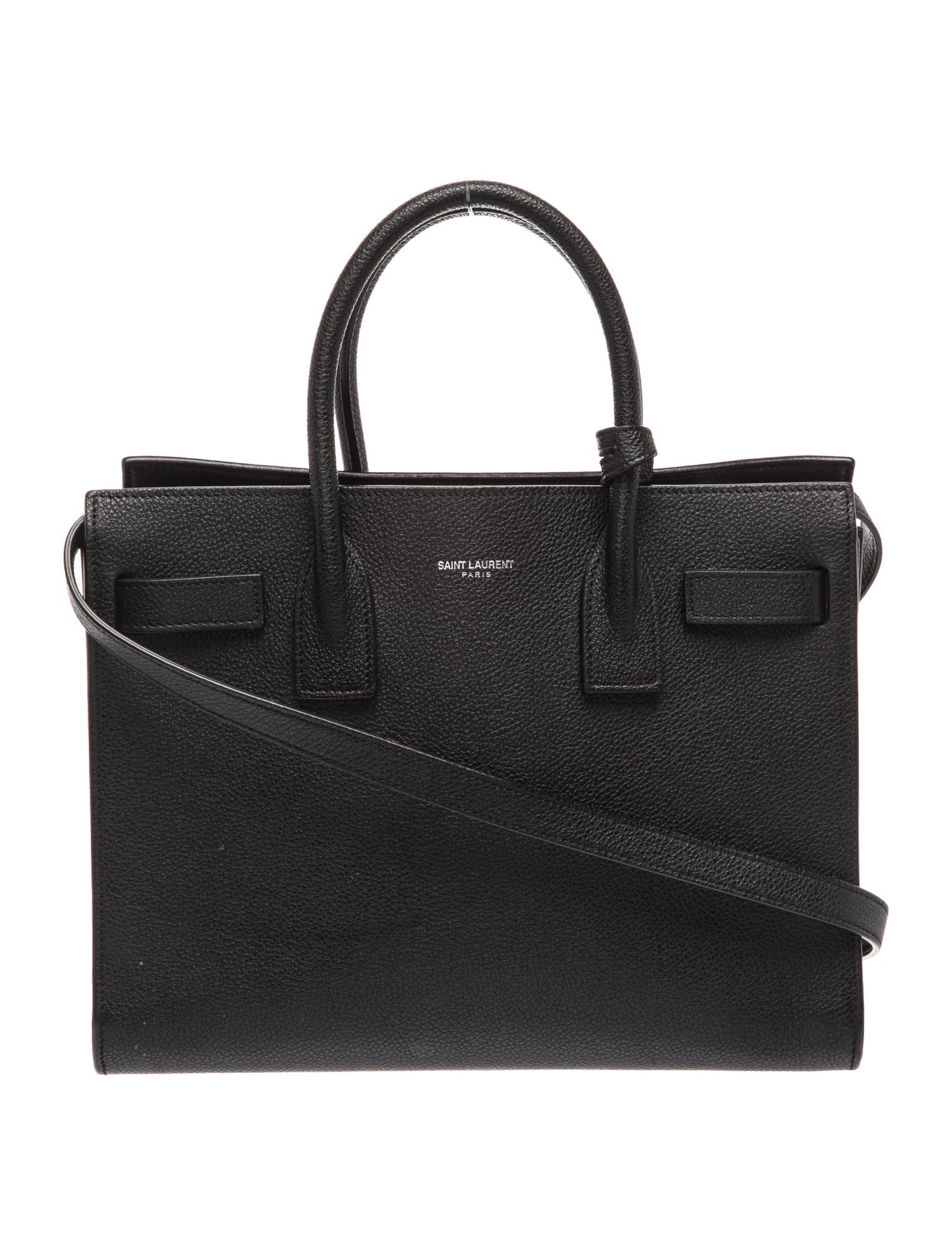 Saint Laurent Leather Sac De Jour