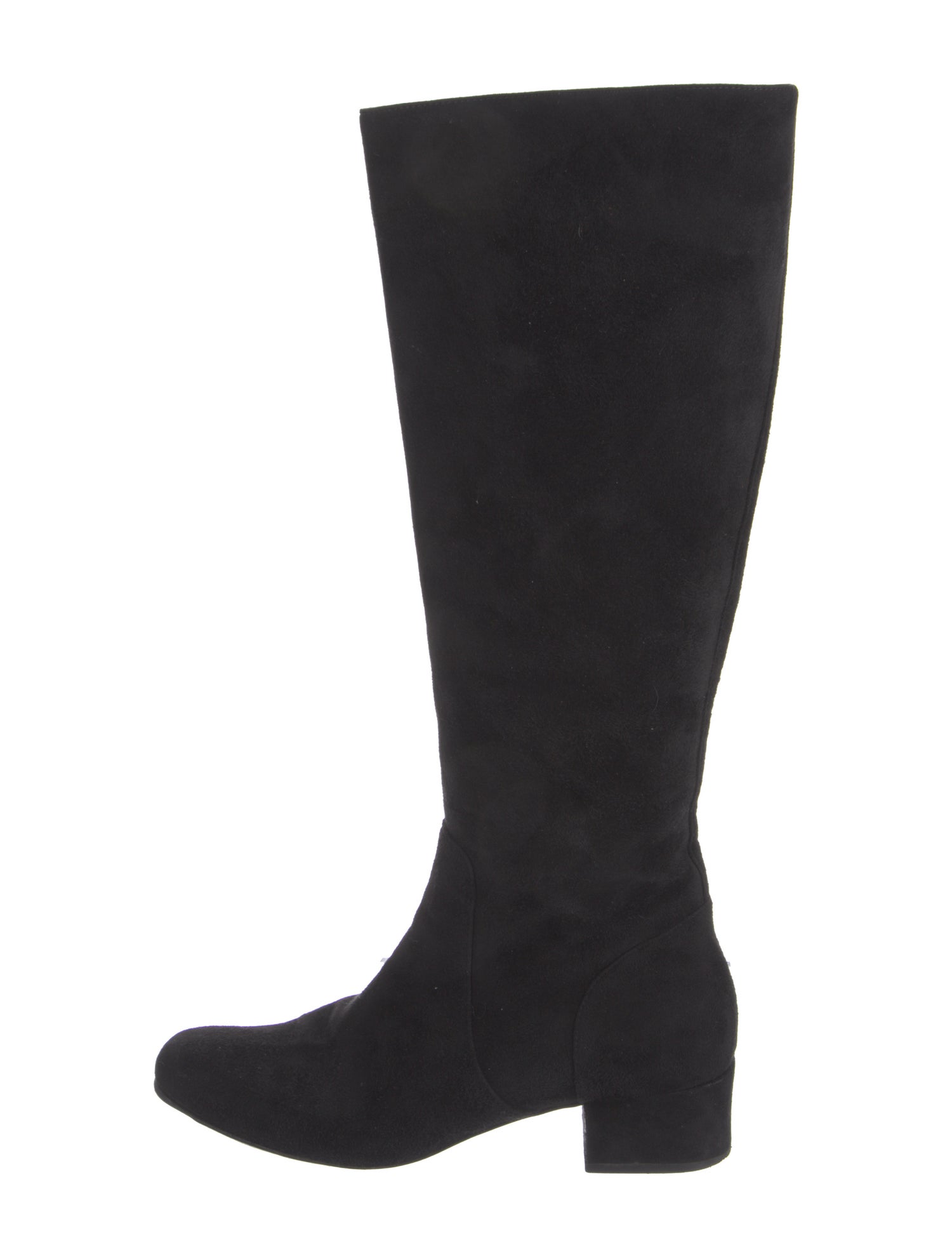 Saint Laurent Suede Riding Boots
