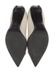 Saint Laurent Leather Colorblock Pattern Pumps