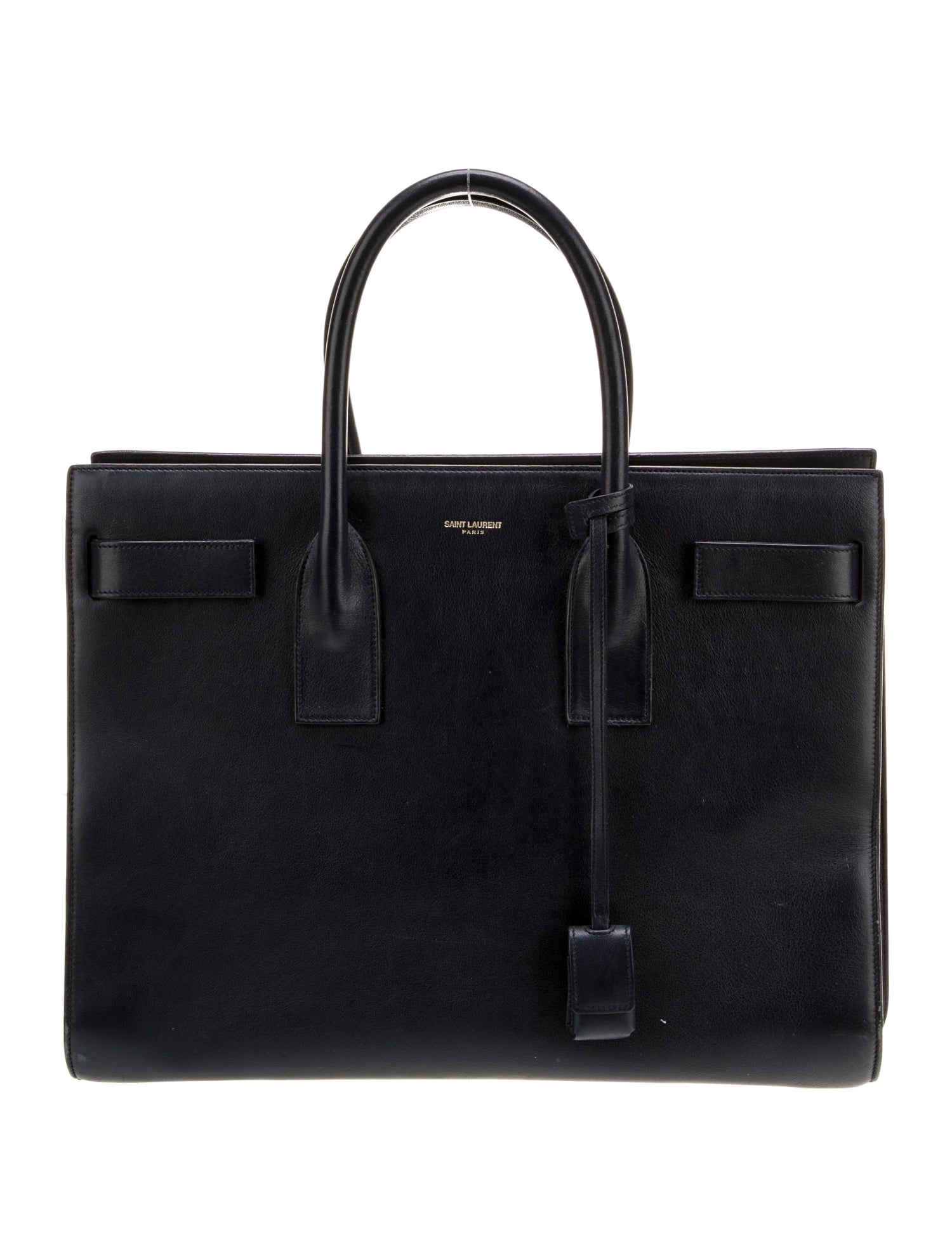 Saint Laurent Leather Sac De Jour Large