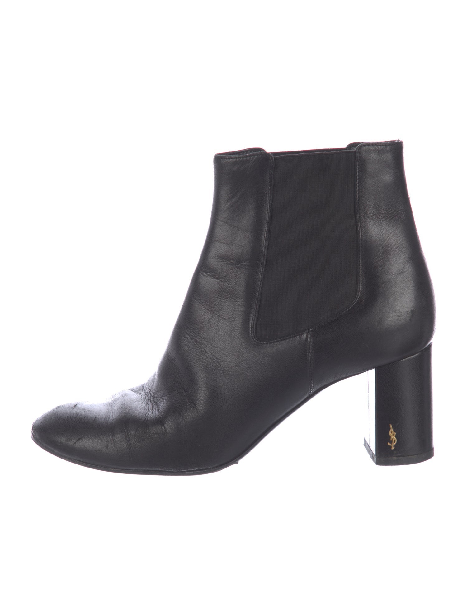 Saint Laurent Leather Chelsea Boots