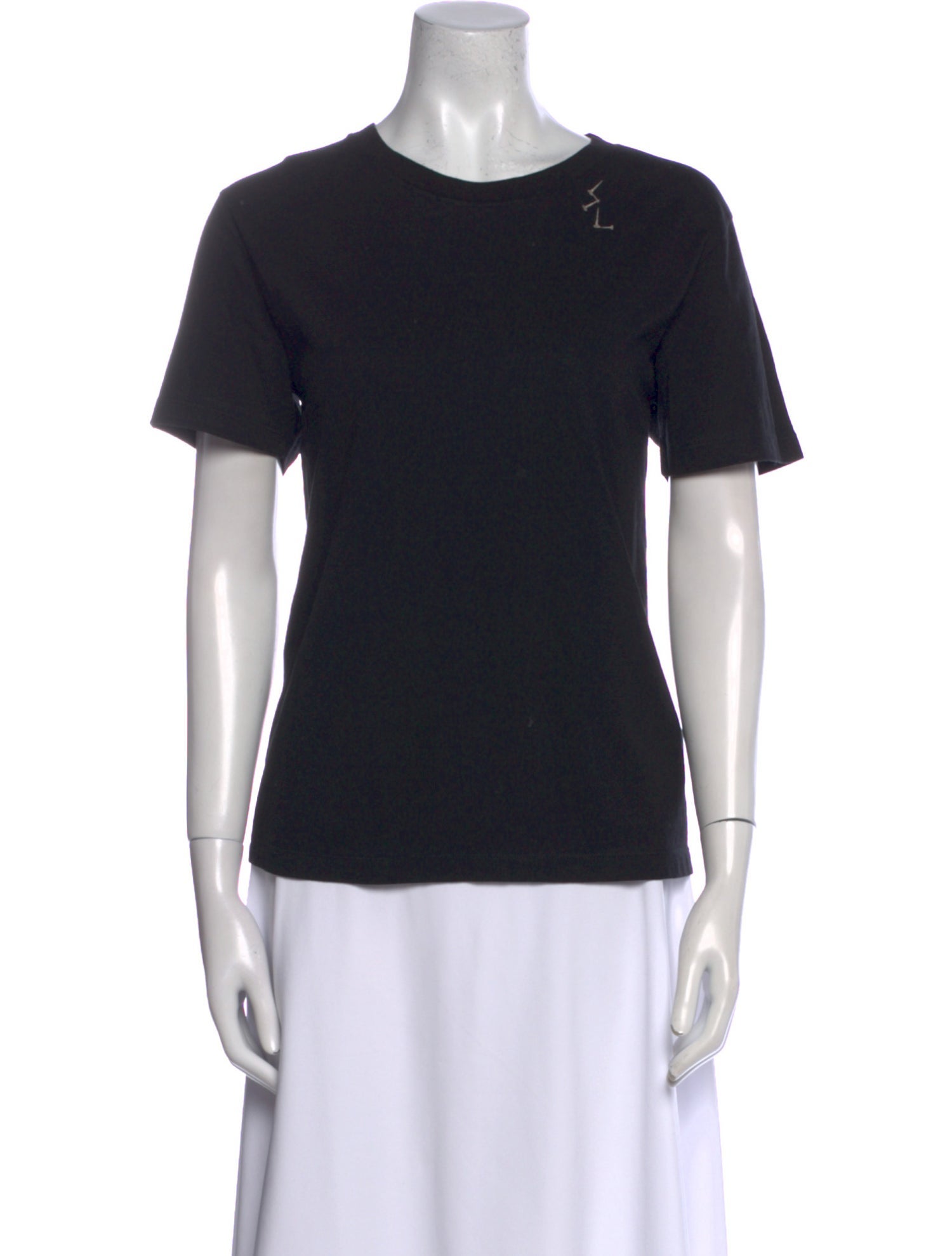 Saint Laurent Crew Neck Short Sleeve T-Shirt