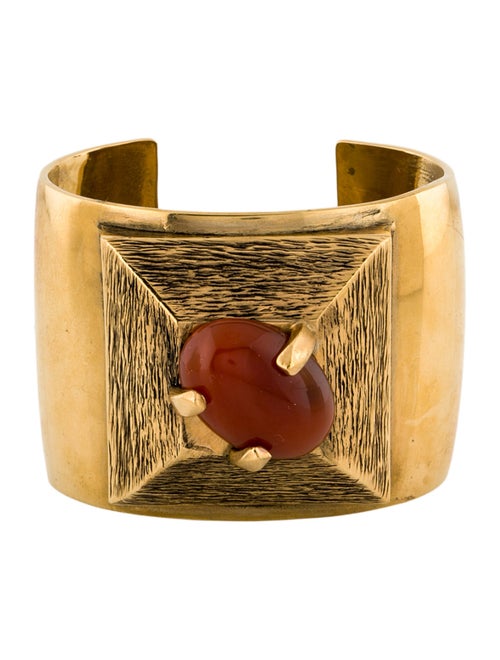Saint Laurent Pyramid Cuff Bracelet