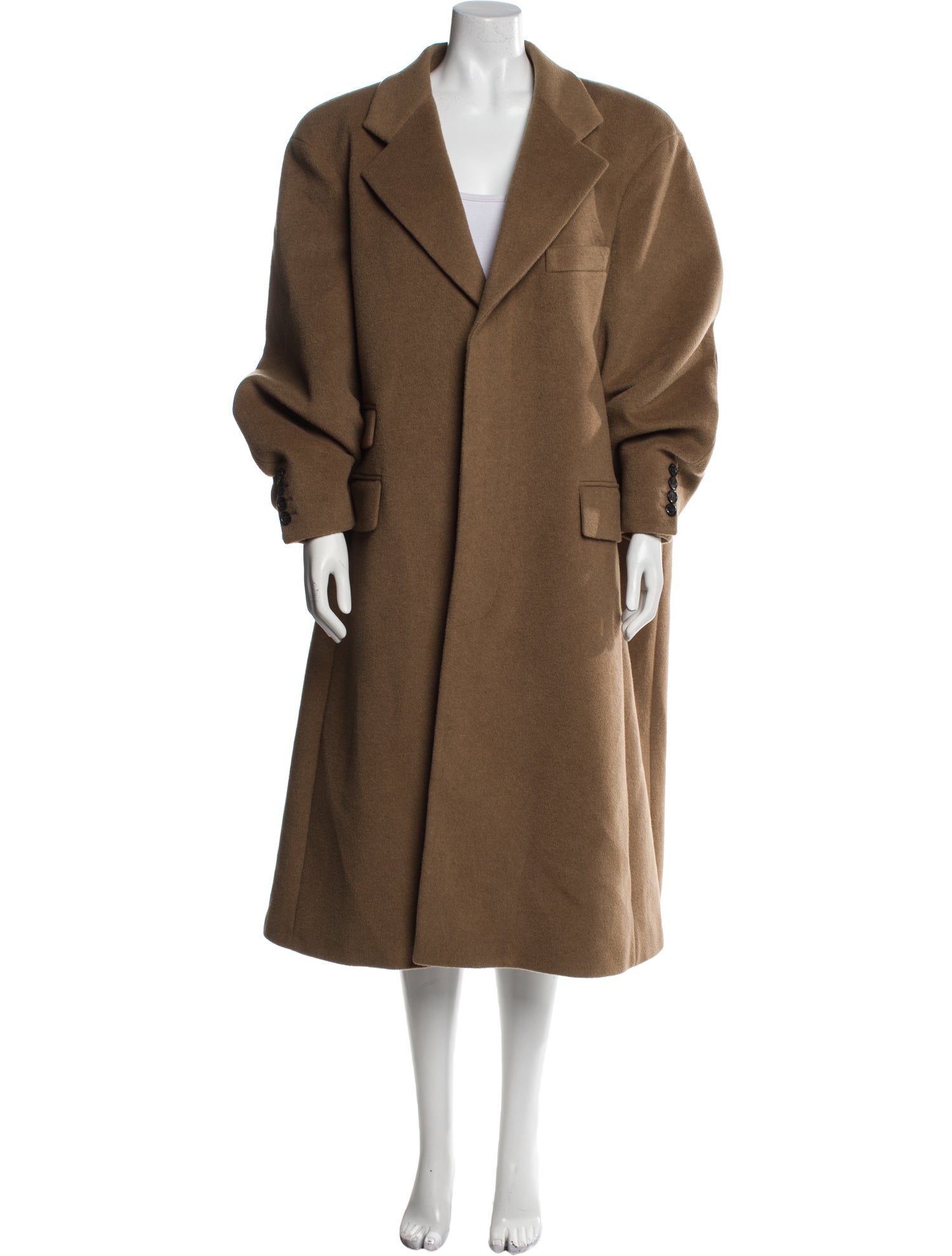 Saint Laurent 2023 Wool Overcoat