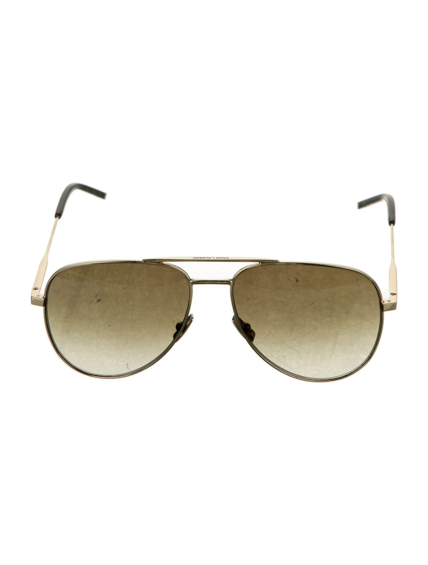 Saint Laurent Aviator Gradient Sunglasses