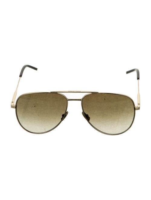 Saint Laurent Aviator Gradient Sunglasses