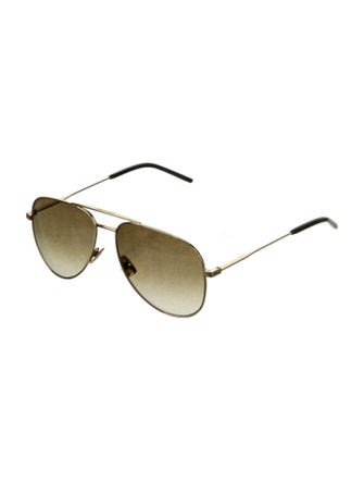 Saint Laurent Aviator Gradient Sunglasses
