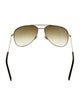 Saint Laurent Aviator Gradient Sunglasses