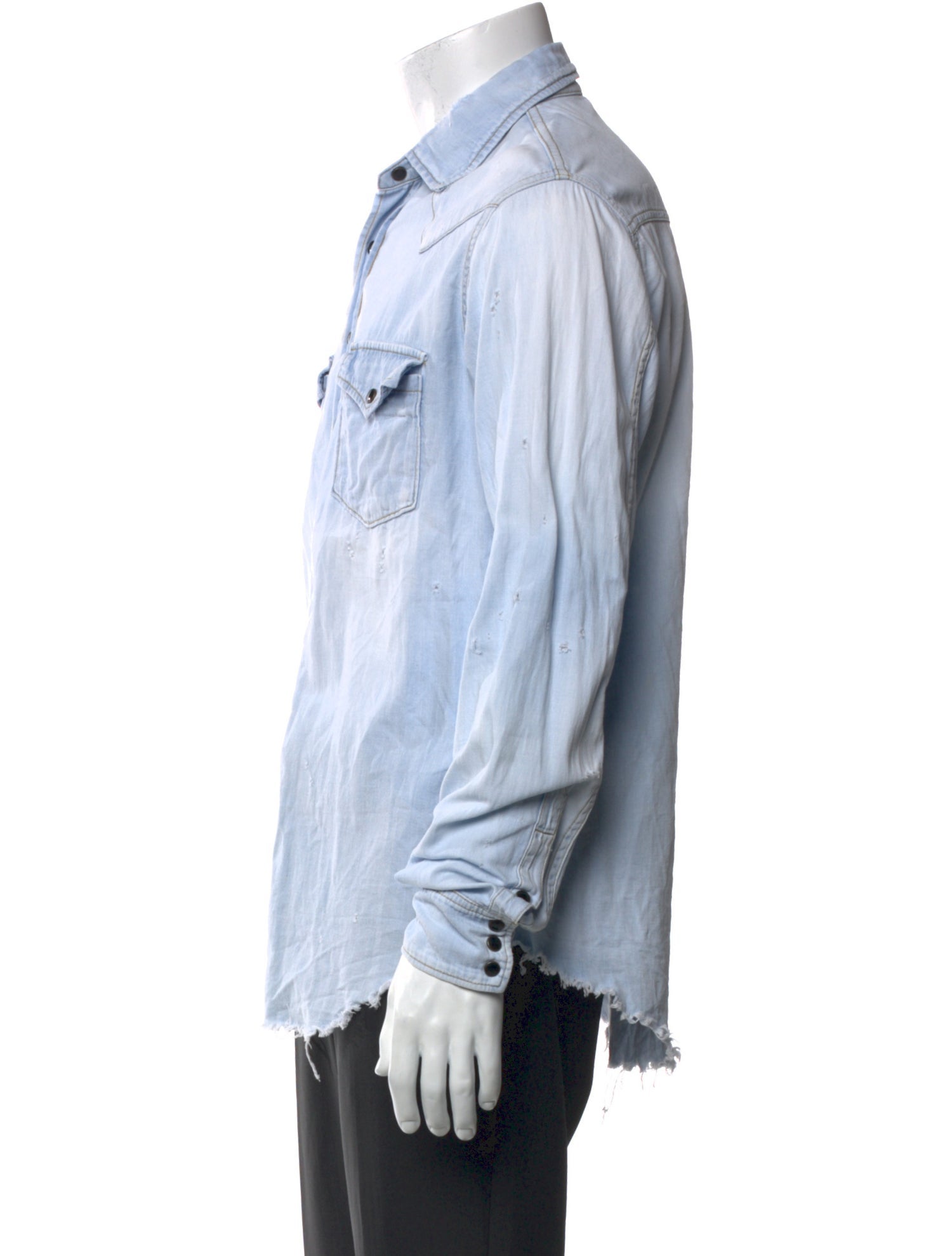 Saint Laurent 2020 Long Sleeve Dress Shirt