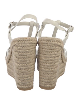 Saint Laurent Leather Espadrilles