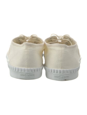 Saint Laurent Canvas Printed Sneakers