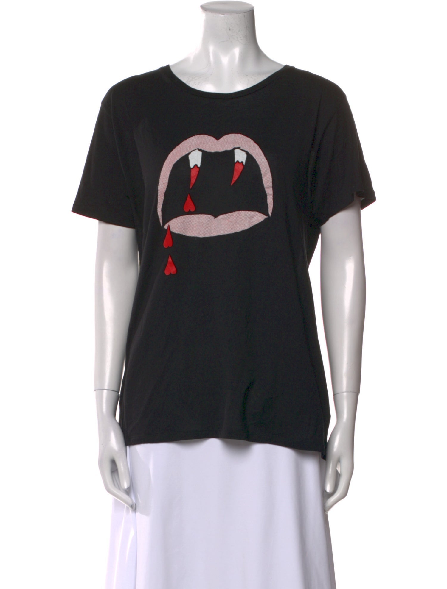 Saint Laurent 2015 Graphic Print T-Shirt