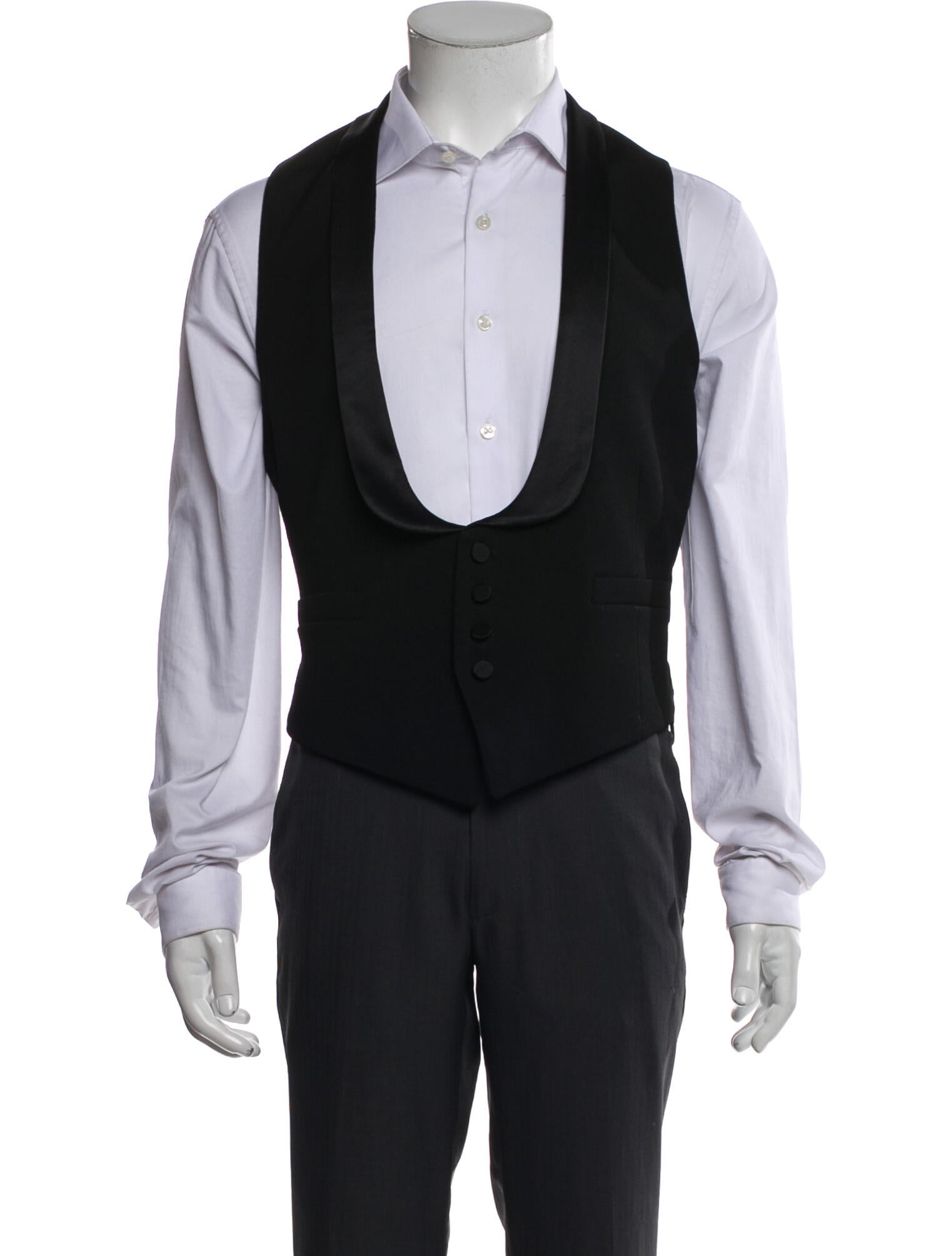 Saint Laurent 2013 Wool Suit Vest