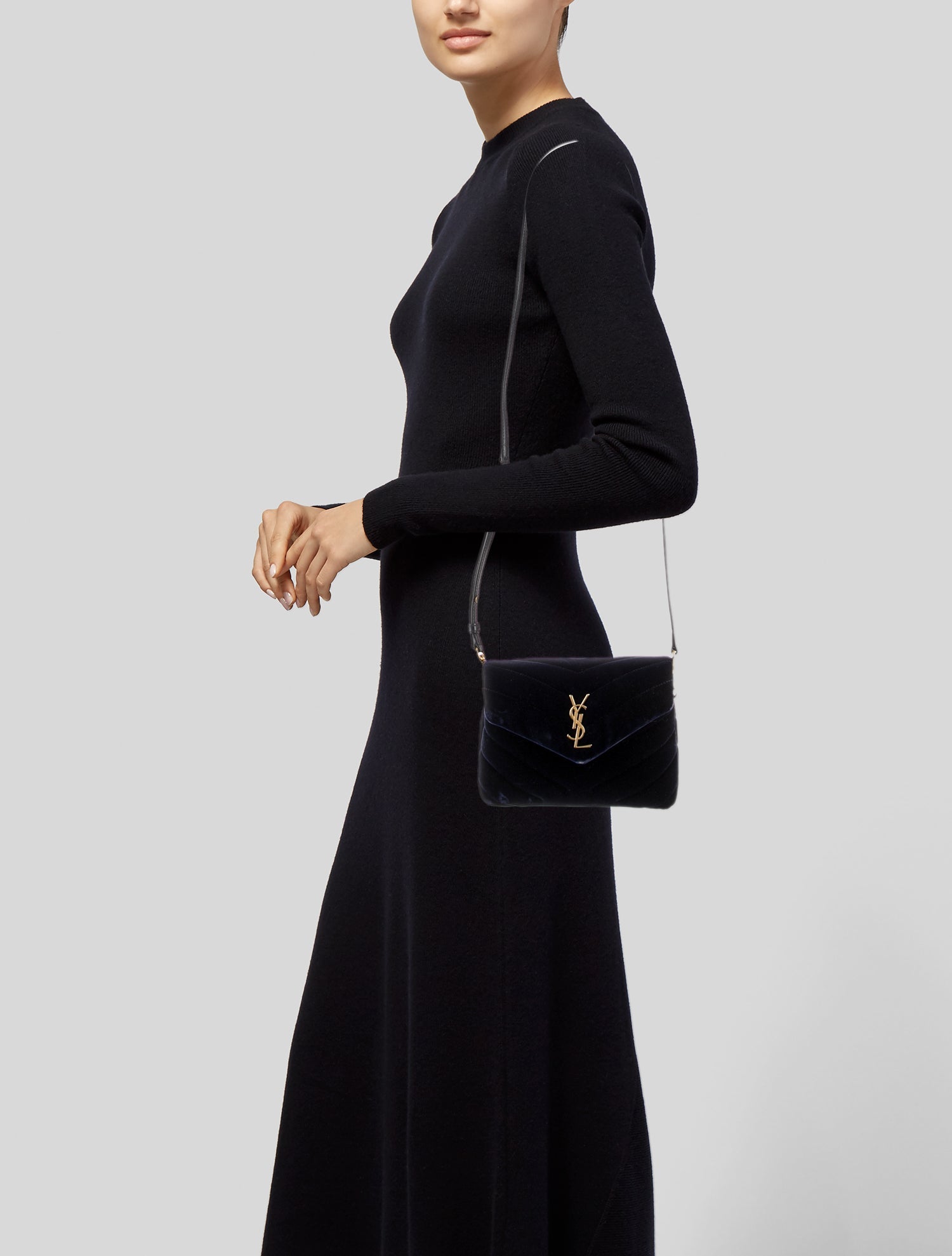 Saint Laurent Chevron LouLou Toy