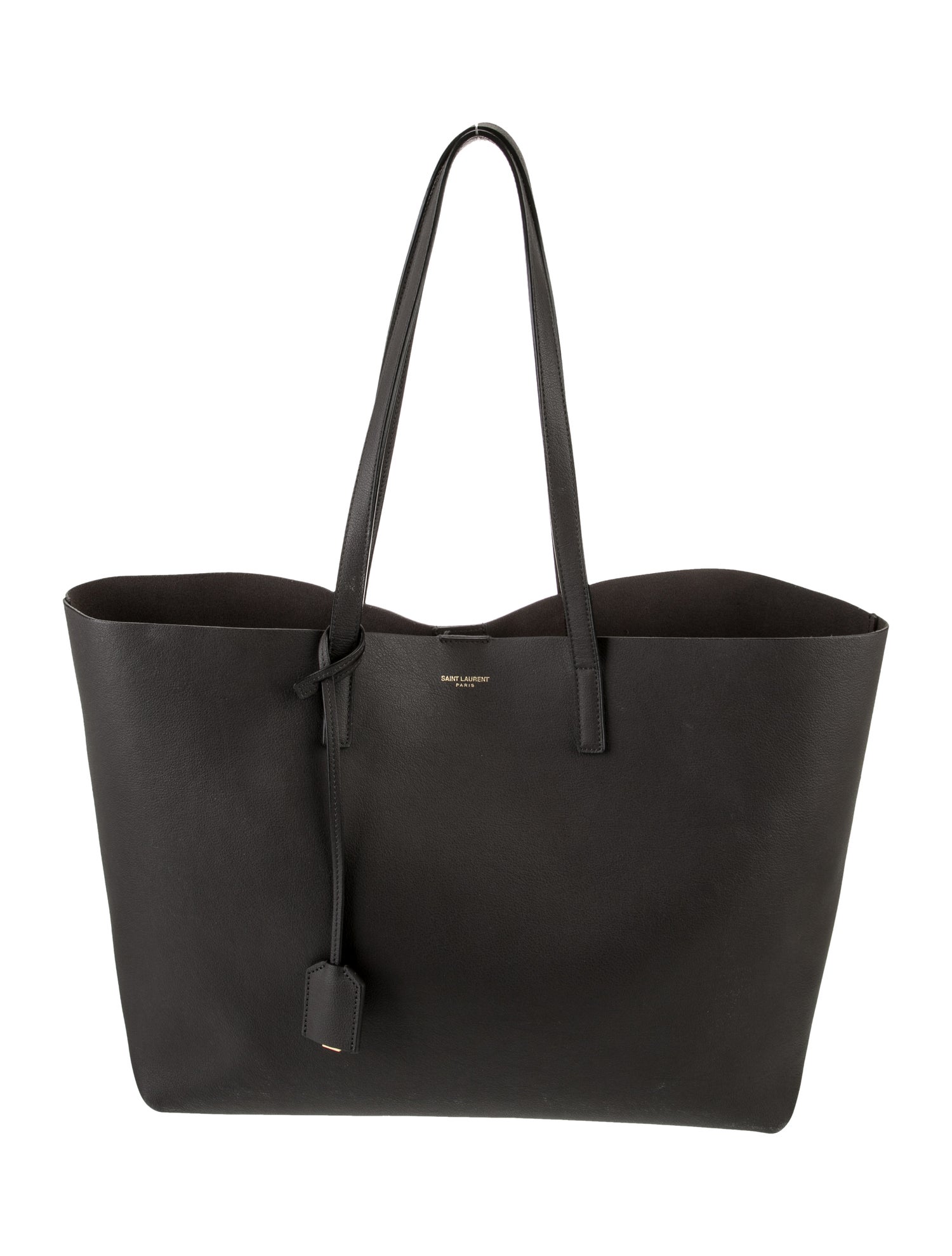 Saint Laurent Leather Tote East West