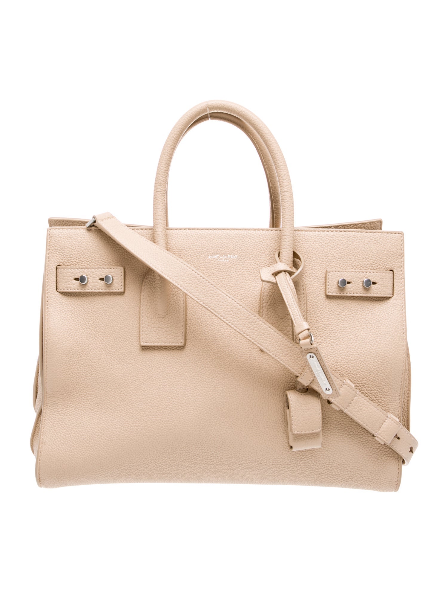 Saint Laurent Leather Sac De Jour Small