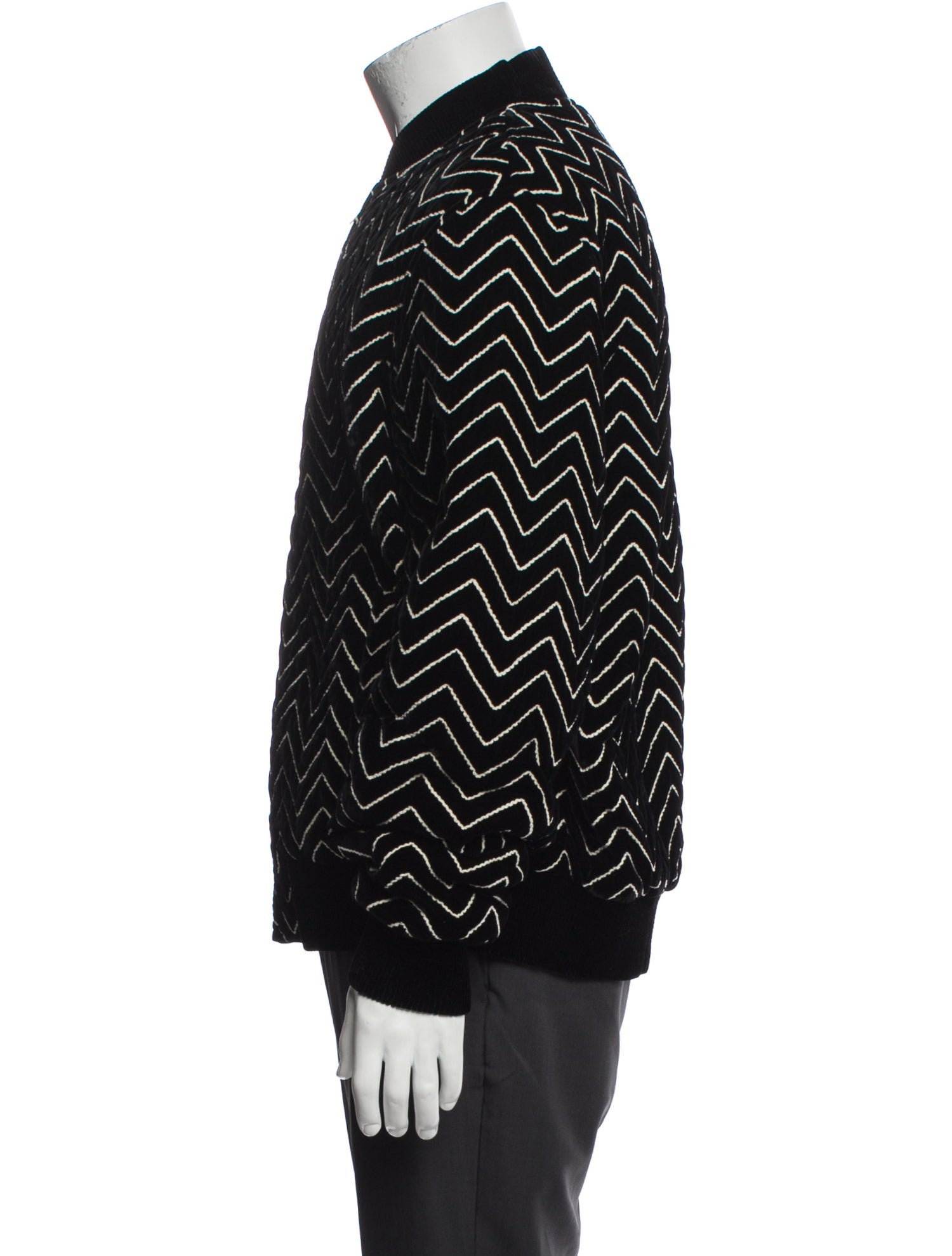 Saint Laurent 2021 Plaid Print Bomber Jacket