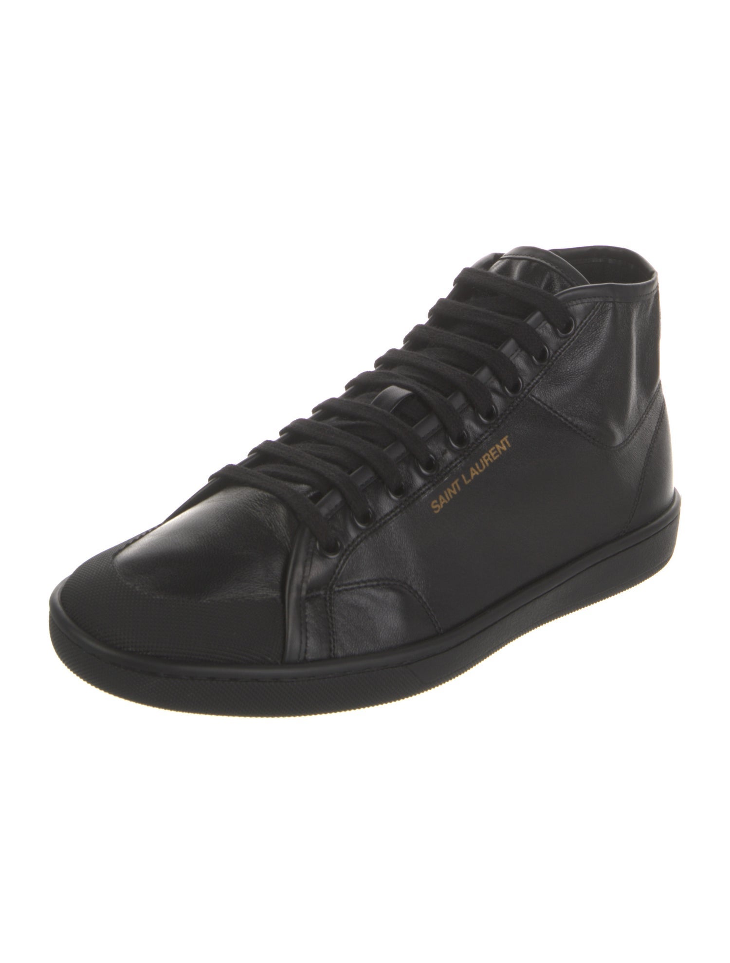 Saint Laurent Leather Sneakers