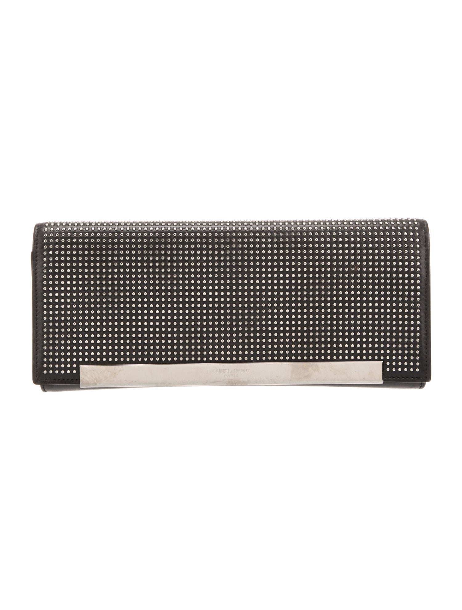 Saint Laurent Leather Clutch