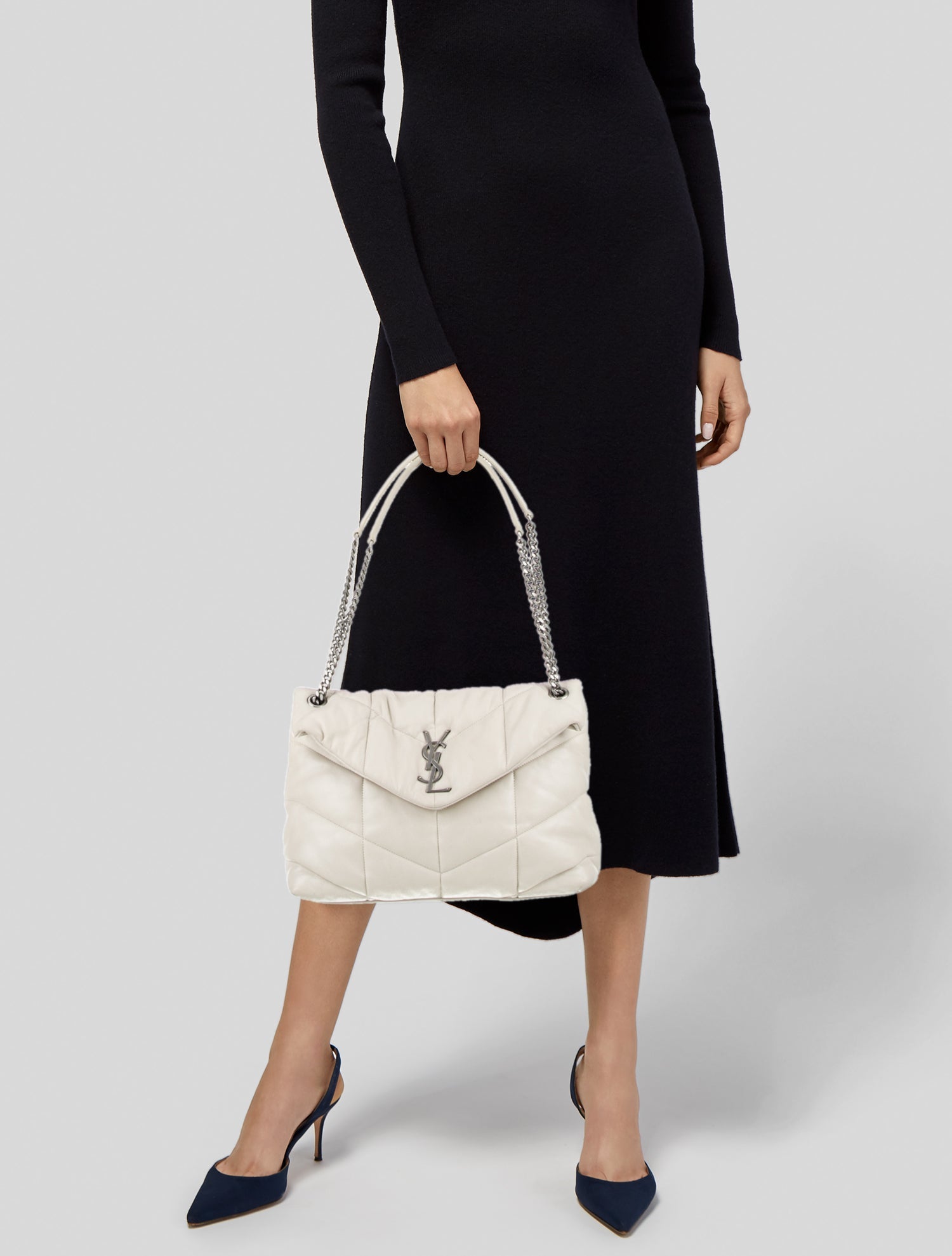 Saint Laurent Leather LouLou Medium