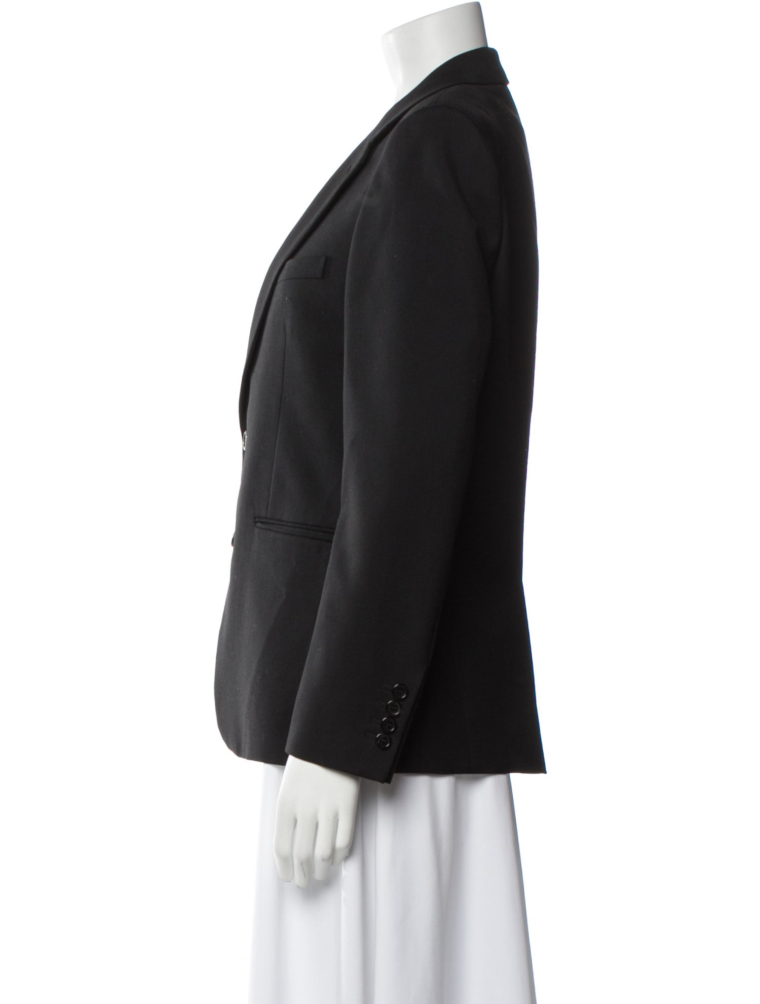 Saint Laurent Virgin Wool Blazer