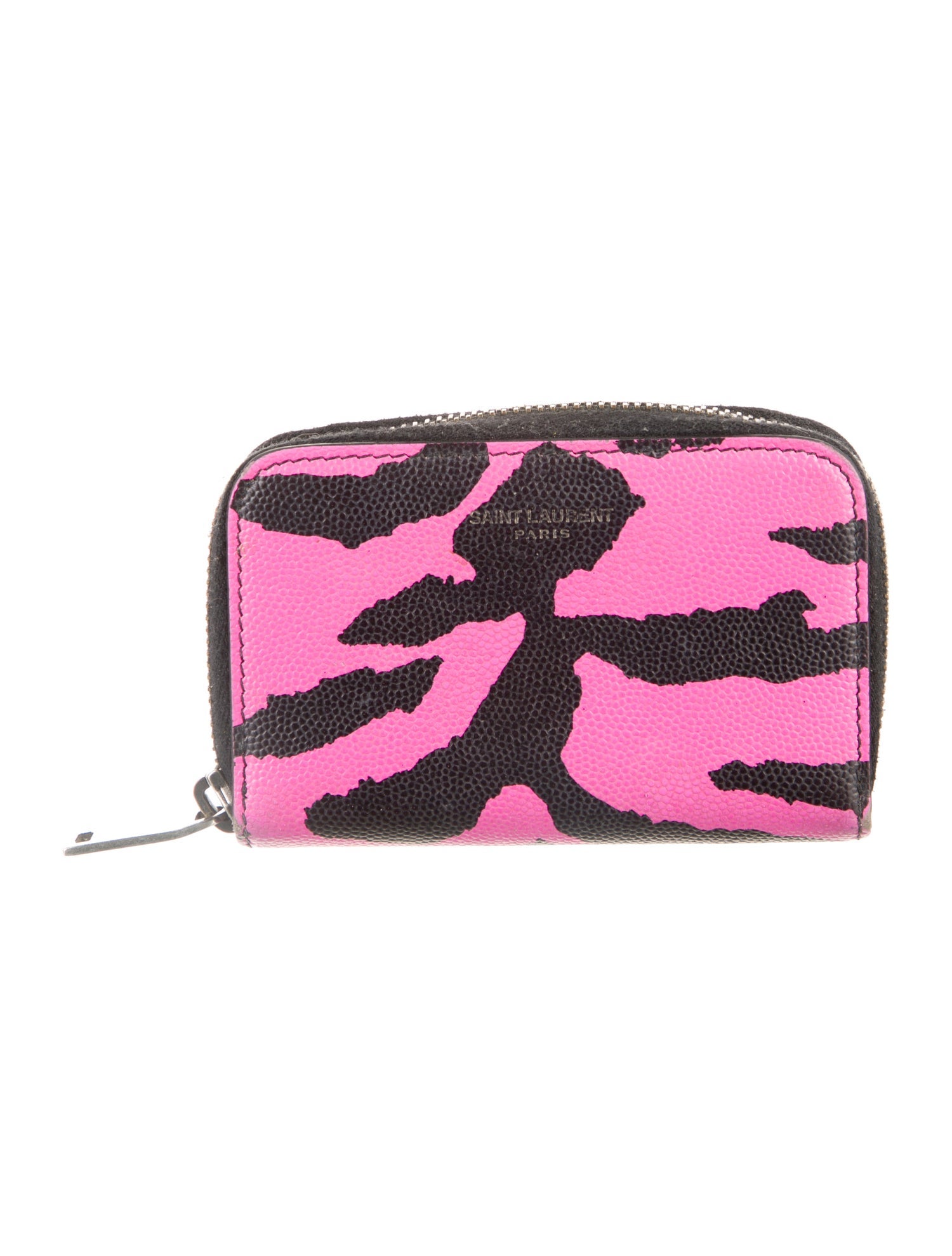 Saint Laurent Leather Printed Wallet