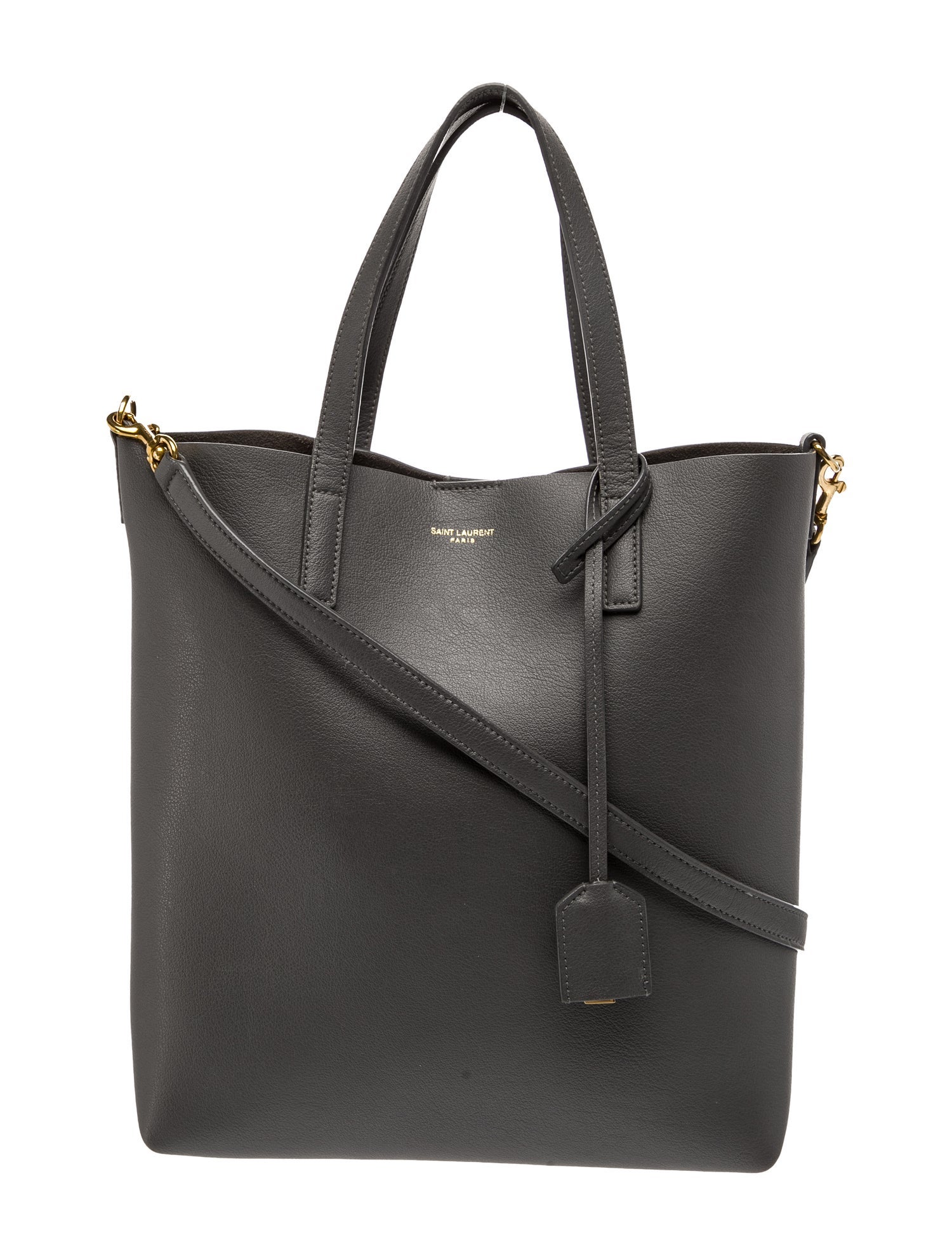 Saint Laurent Leather Shopping Toy Tote 2022