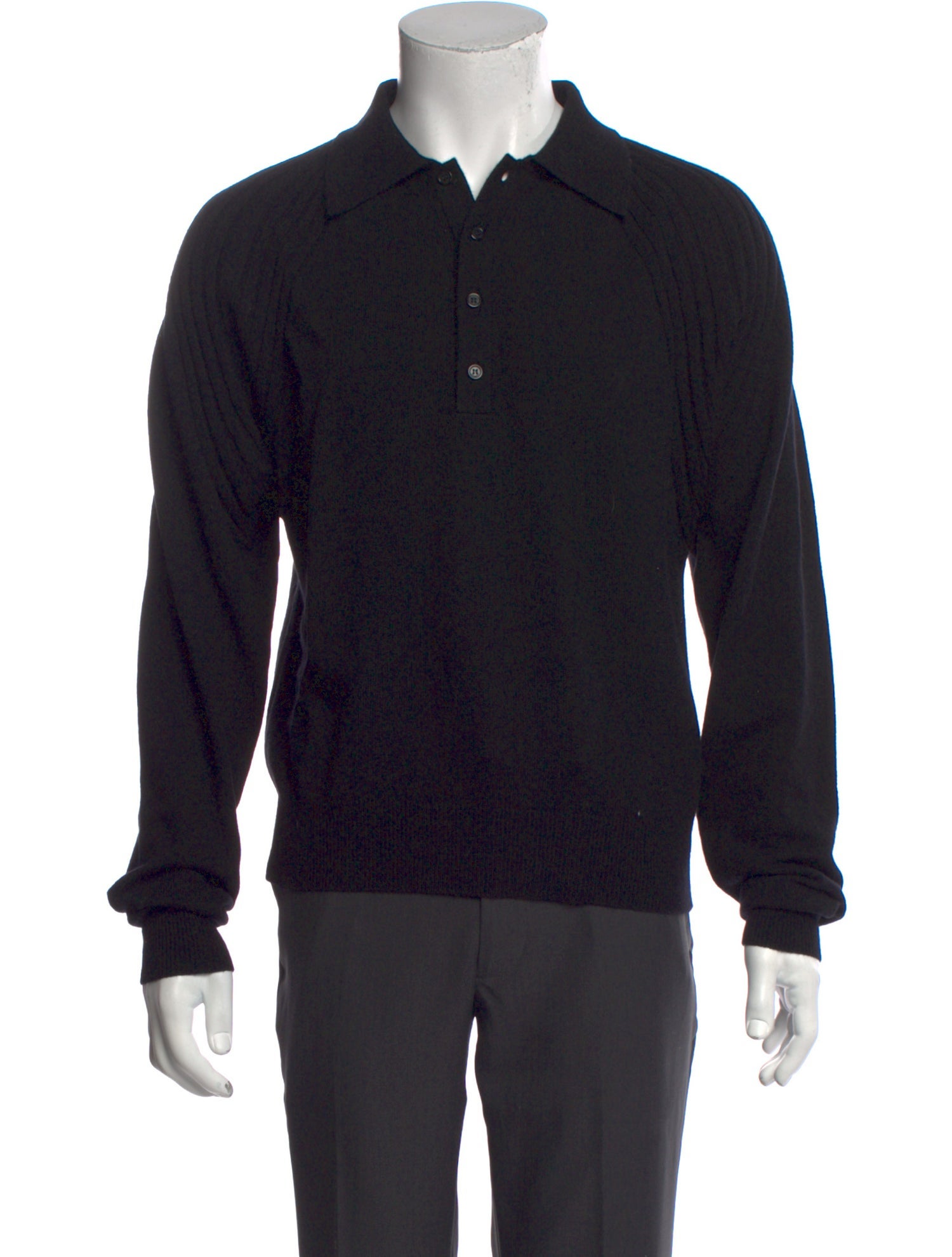 Saint Laurent 2022 Cashmere Polo Sweater w/ Tags