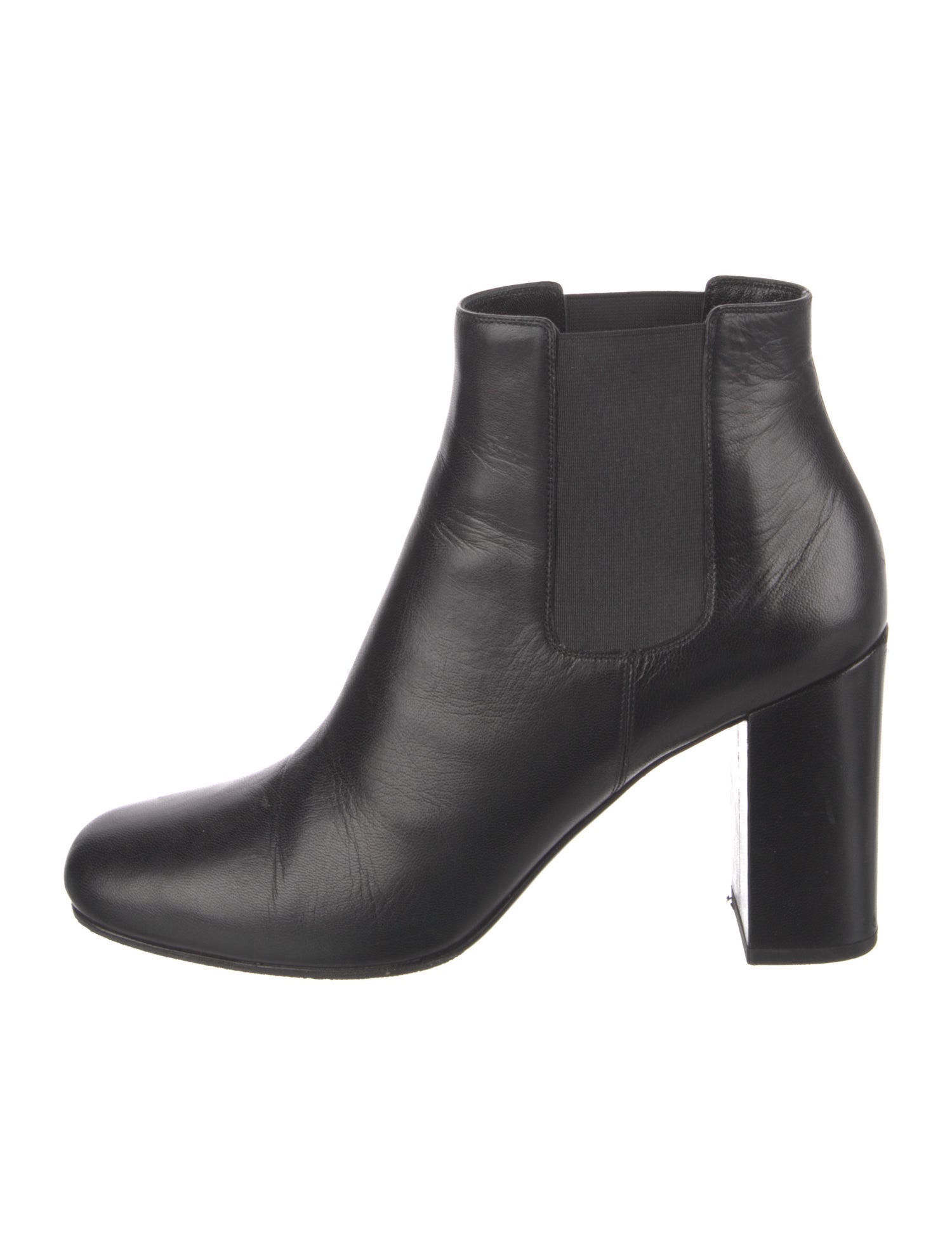Saint Laurent Leather Chelsea Boots
