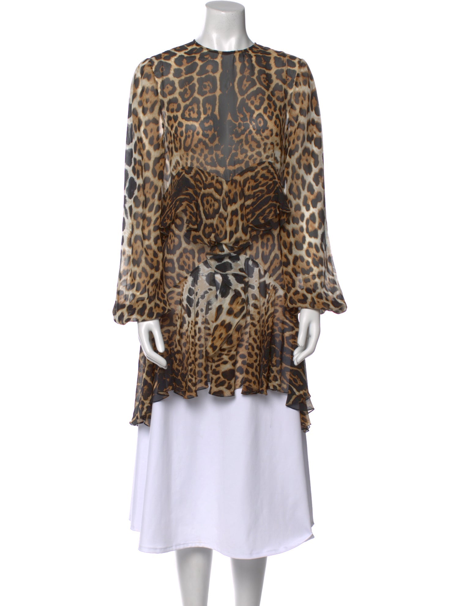 Saint Laurent 2017 Silk Tunic