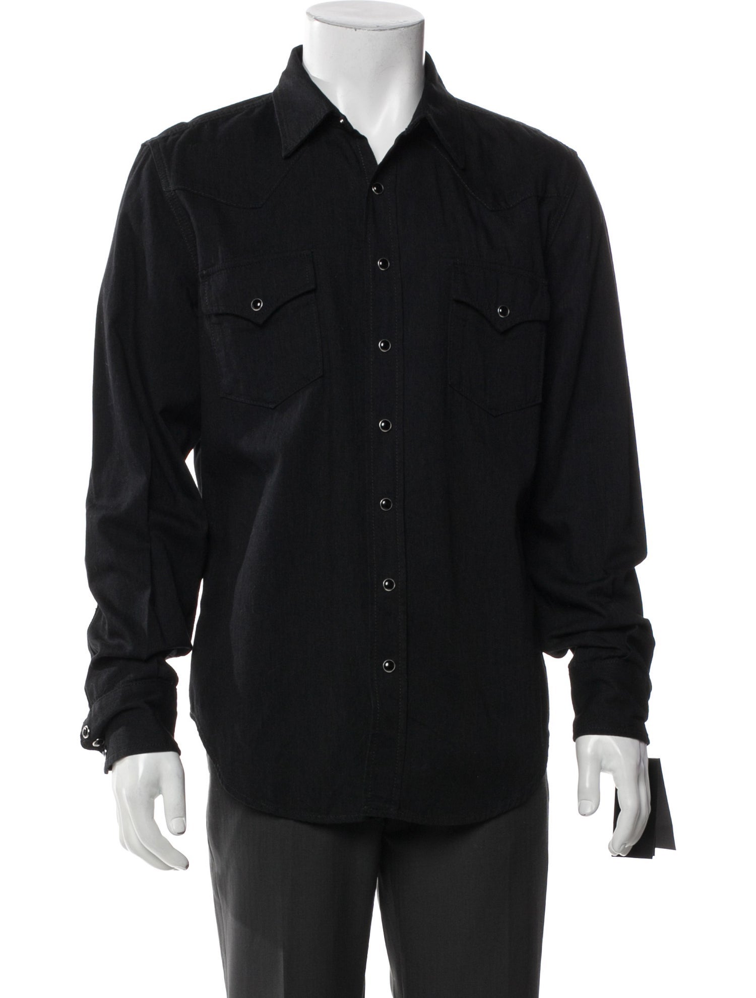 Saint Laurent 2022 Long Sleeve Western Shirt w/ Tags