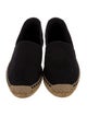 Saint Laurent Canvas Embroidered Accent Espadrilles