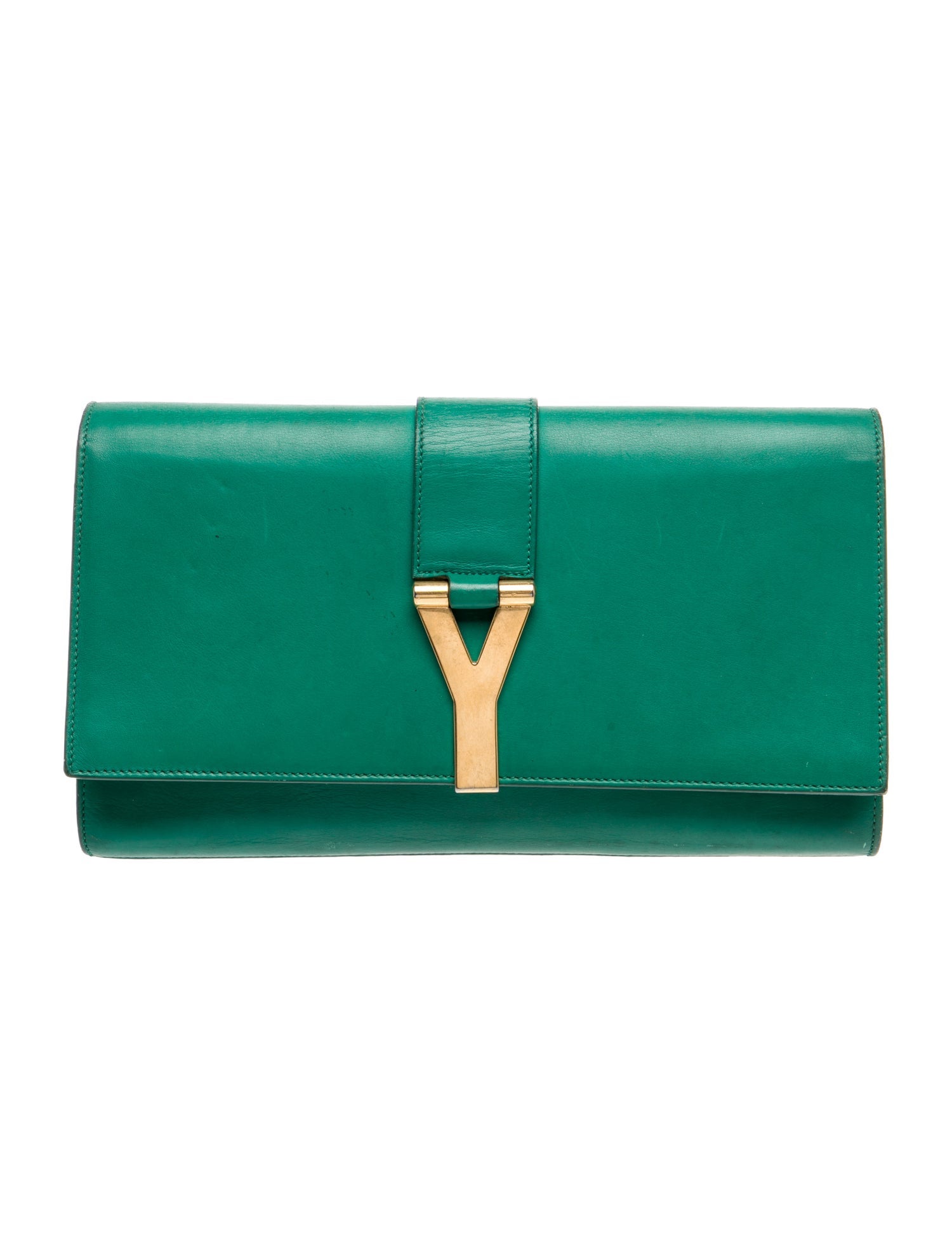 Saint Laurent Leather Clutch