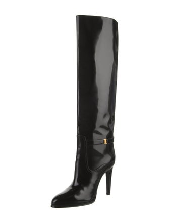 Saint Laurent Patent Leather Boots