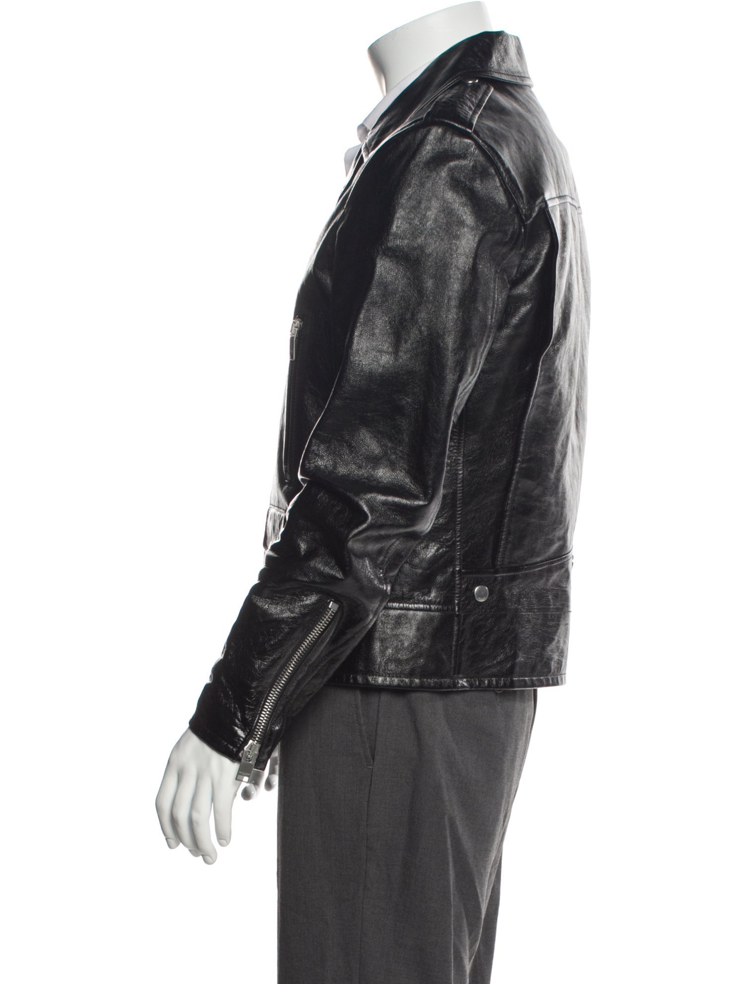 Saint Laurent 2017 Calfskin Moto Jacket