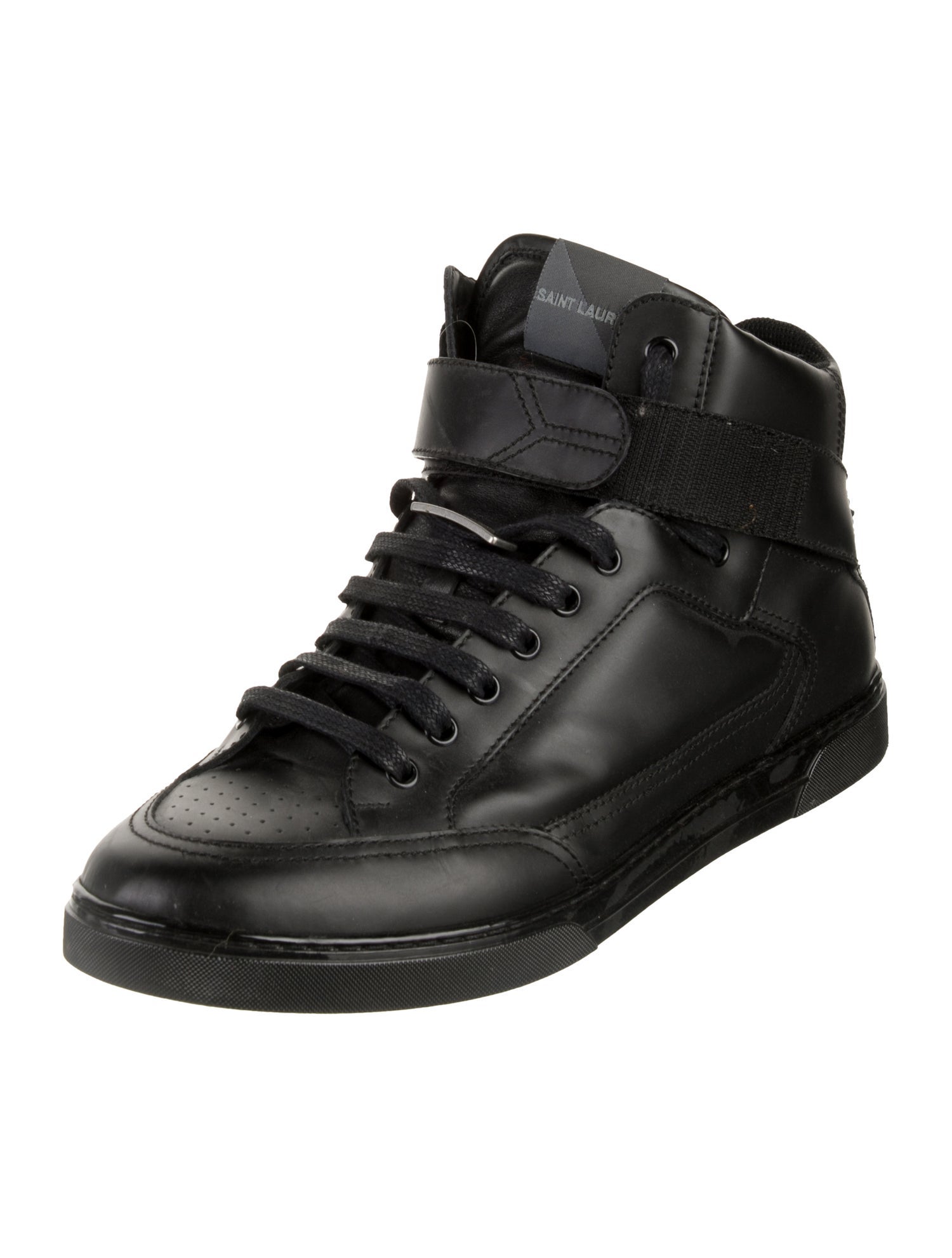 Saint Laurent Leather Sneakers