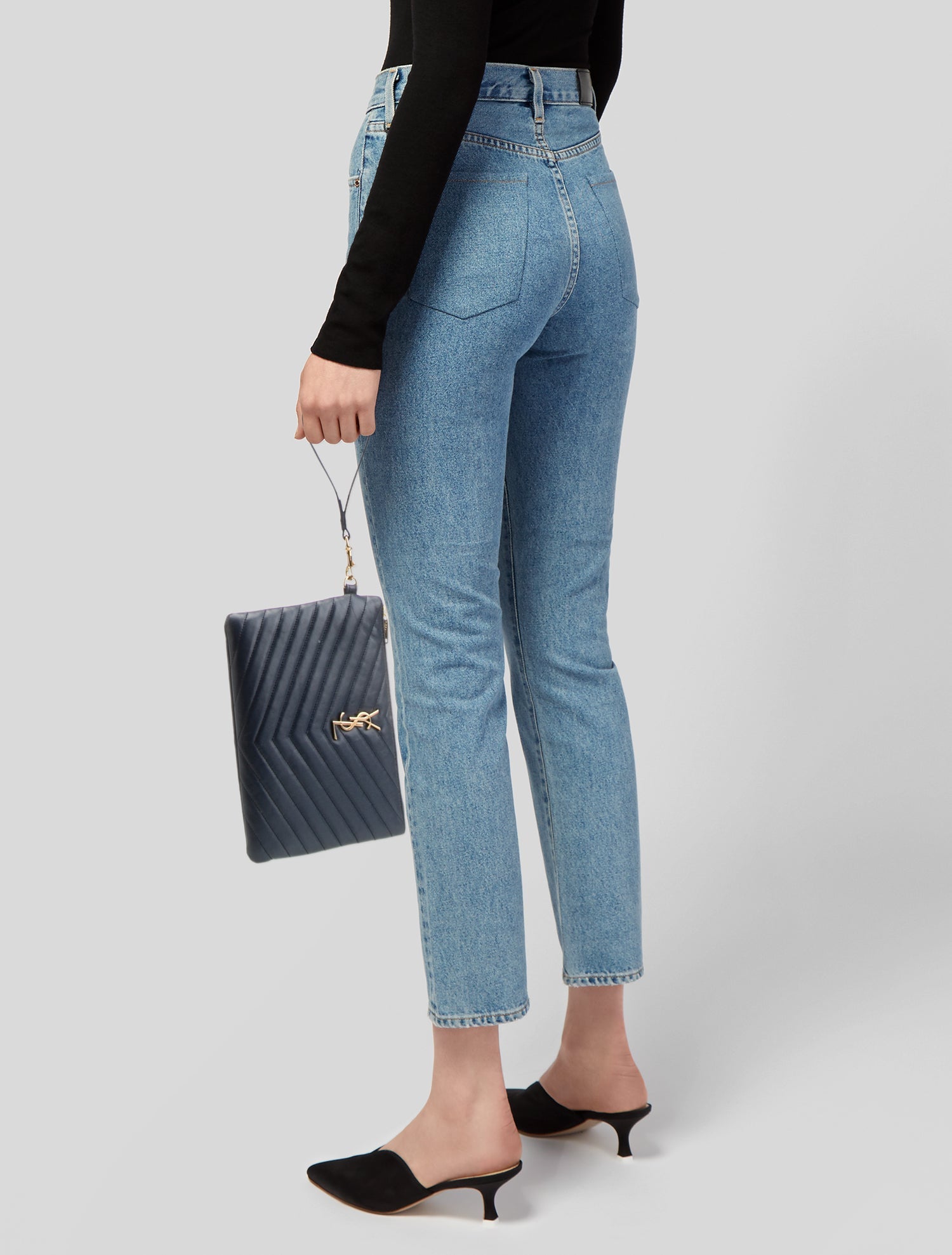 Saint Laurent Chevron Cassandre